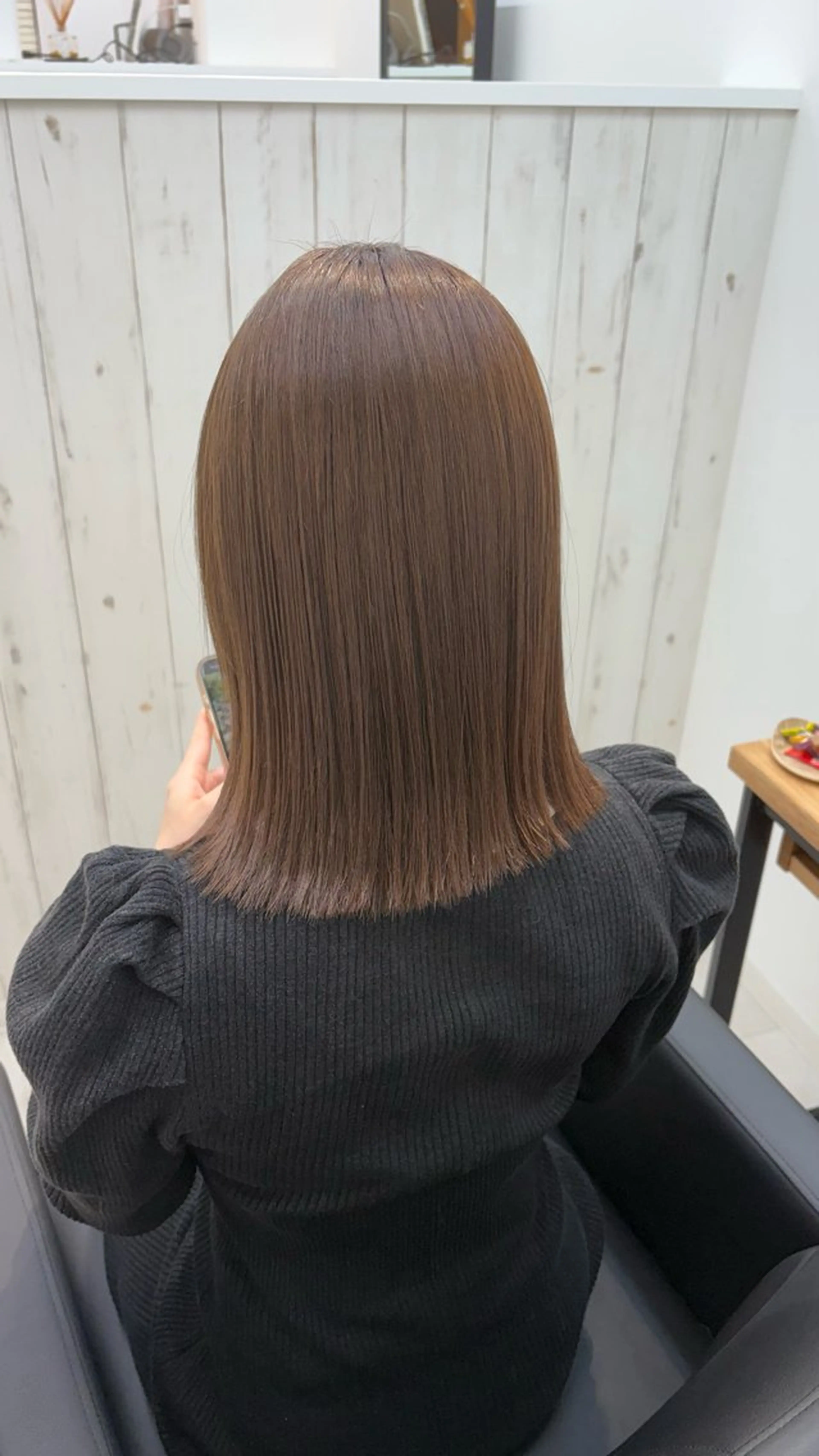 【期間限定💫】カット＋艶カラー＋トリートメント（前処理トリートメント付き）の写真