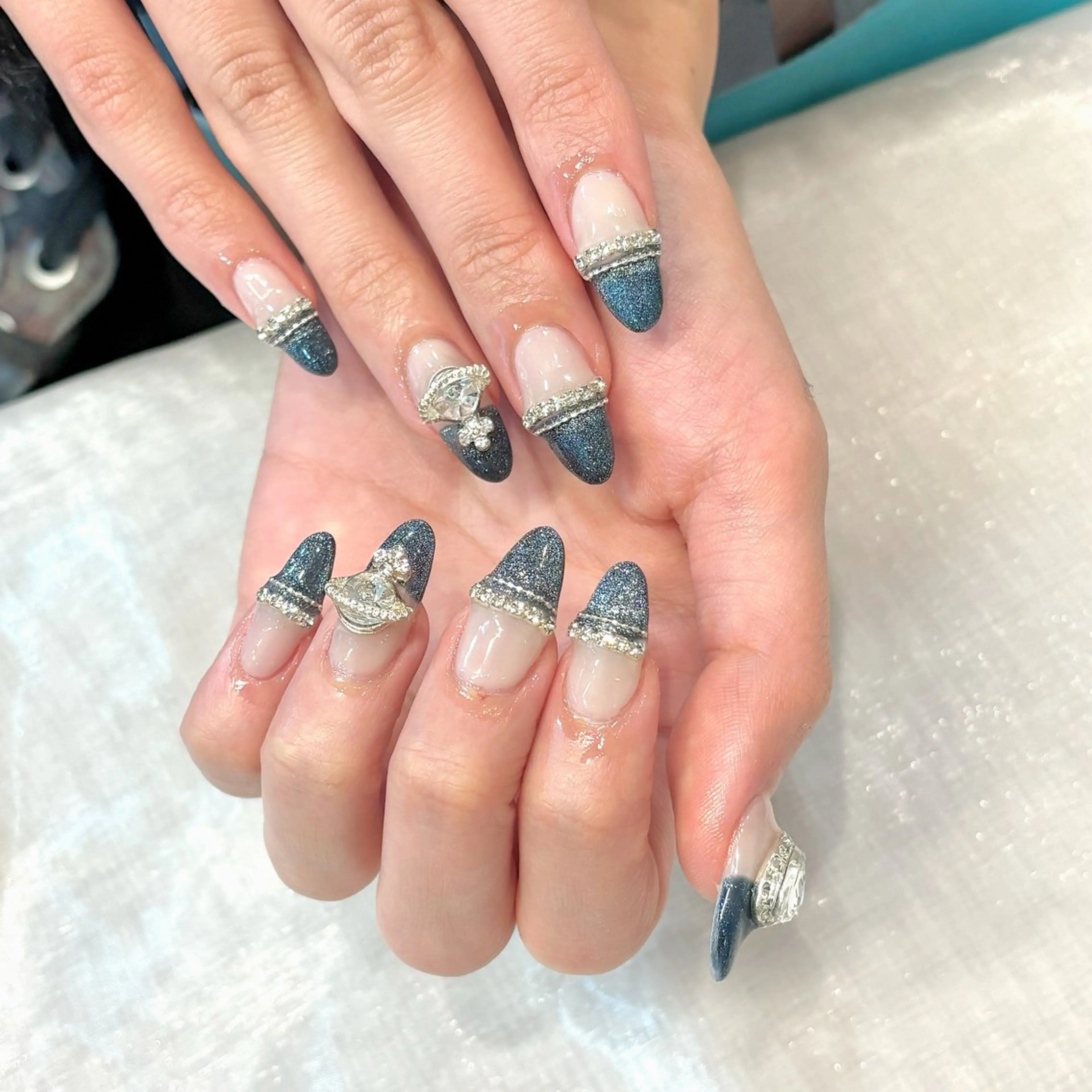 ネイル ロングネイル スカルプネイル ハンドネイル Chipie_ ayanoのネイルデザイン