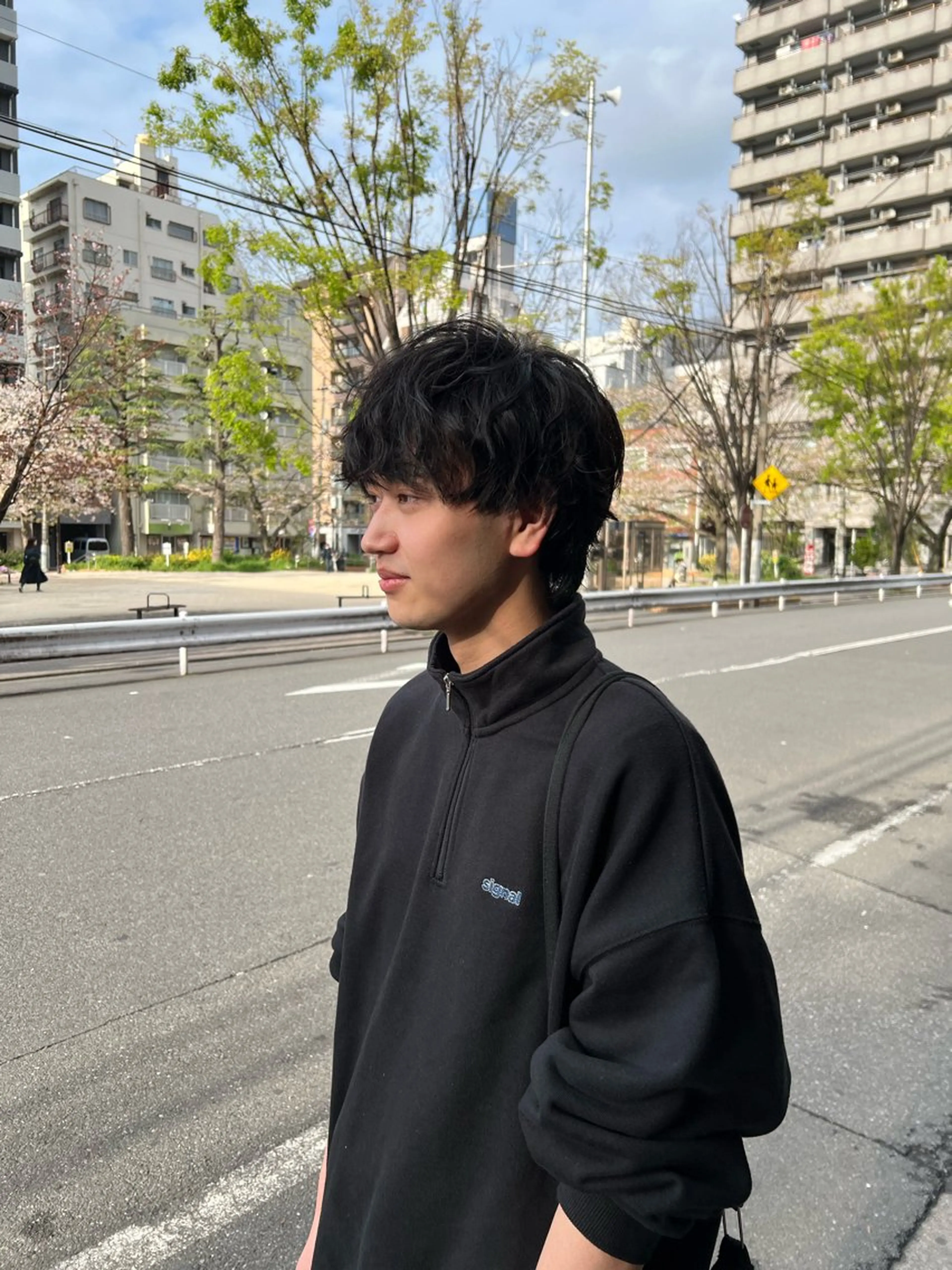 ミディアム パーマ メンズ salowin渋谷square所属・💫メンズ特化💫 クロカワリュウセイのヘアスタイル