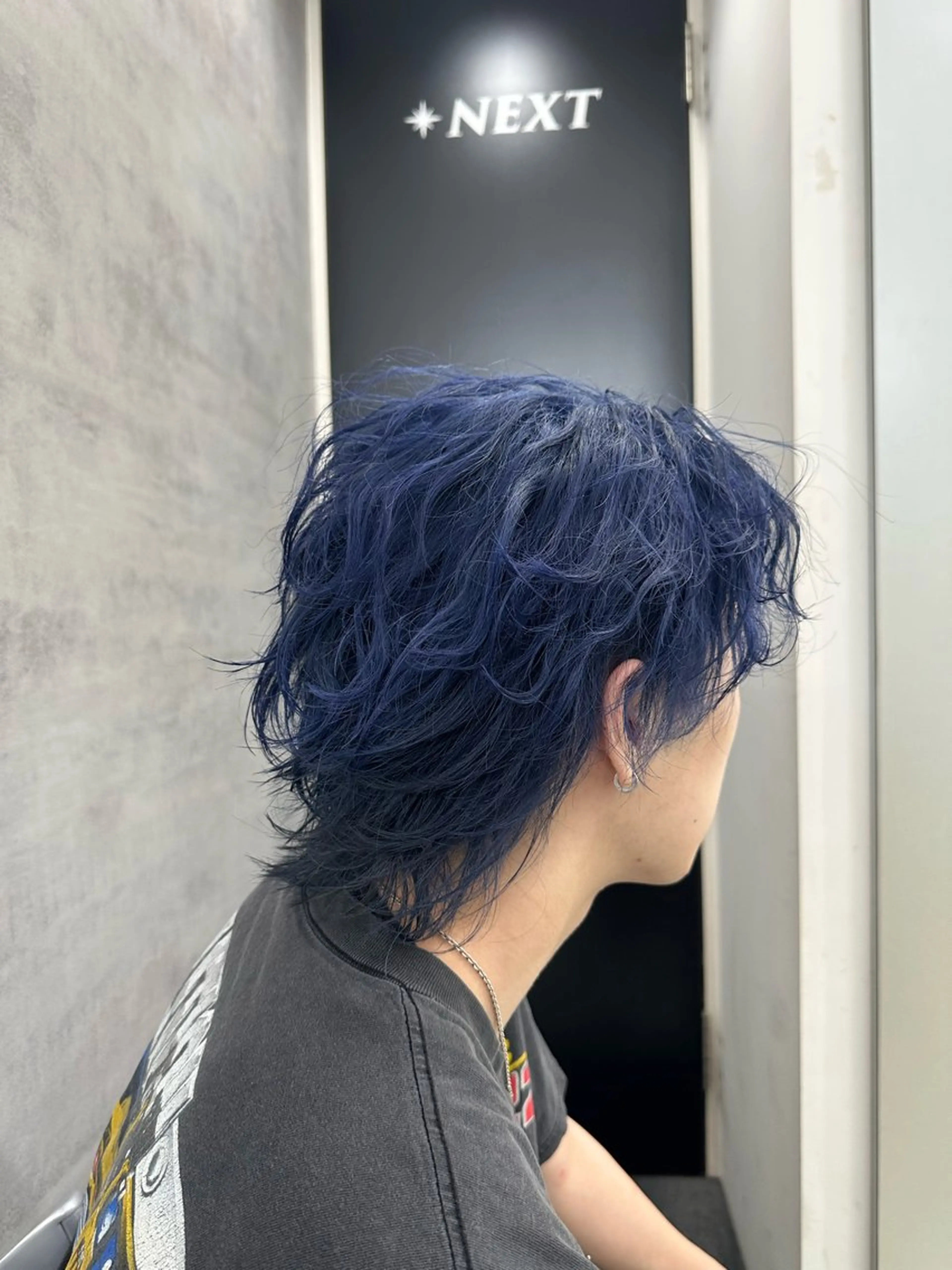 セミロング カラー メンズヘア静岡 ✂︎Ryuheiのヘアスタイル