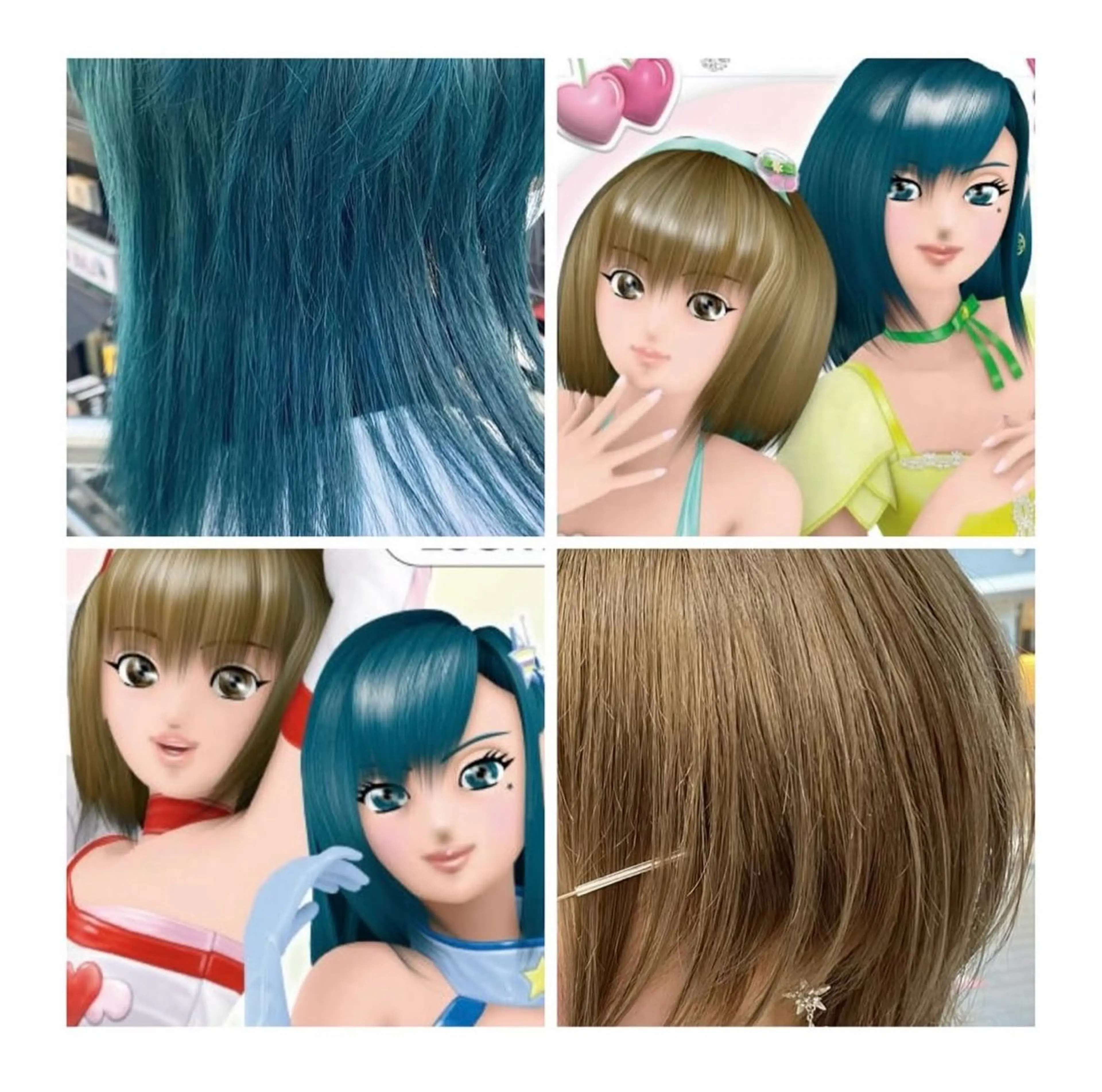 ミディアム カラー ベージュカラー ヘアカラー GARU-ガル-所属・TSUNO🦖 派手髪/オタク美容師のヘアスタイル