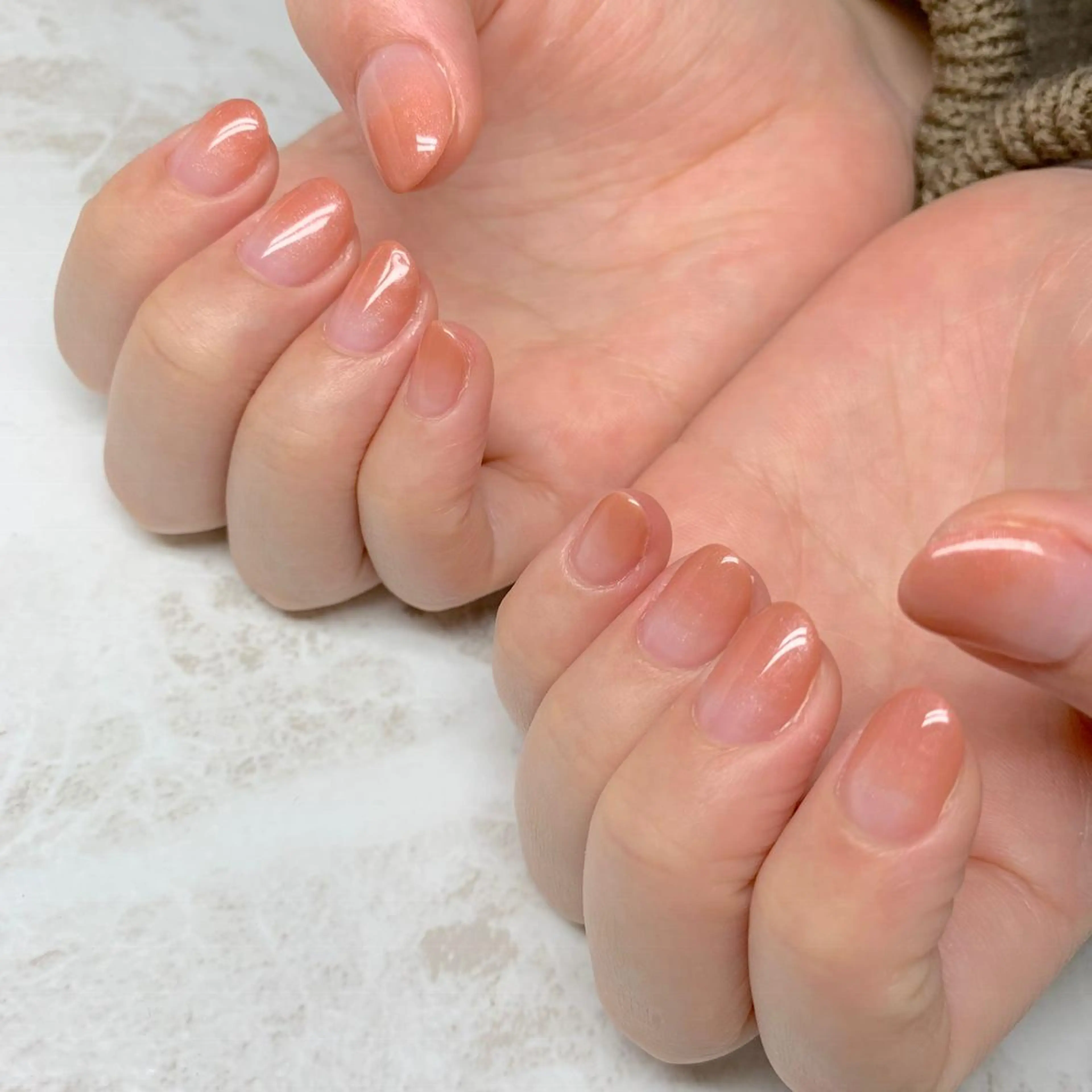 ネイル グラデーション ハンドネイル ハンドケア LULU LIMAのネイルデザイン