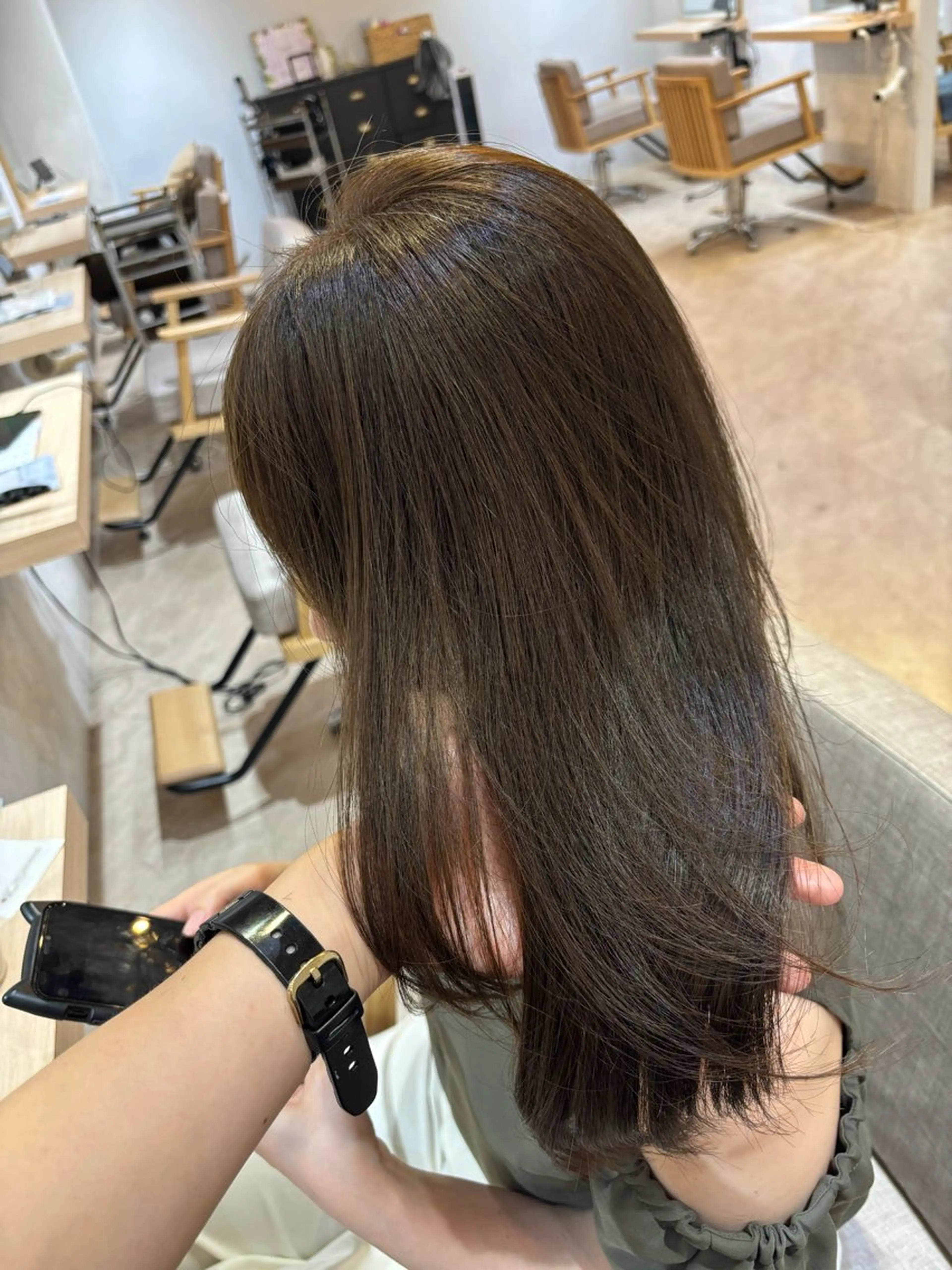 ミディアム カラー little×kuruku 銀座2号店 【リトルクルク】所属・🗽うる艶/メンズ Yui🗽🗺️のヘアスタイル