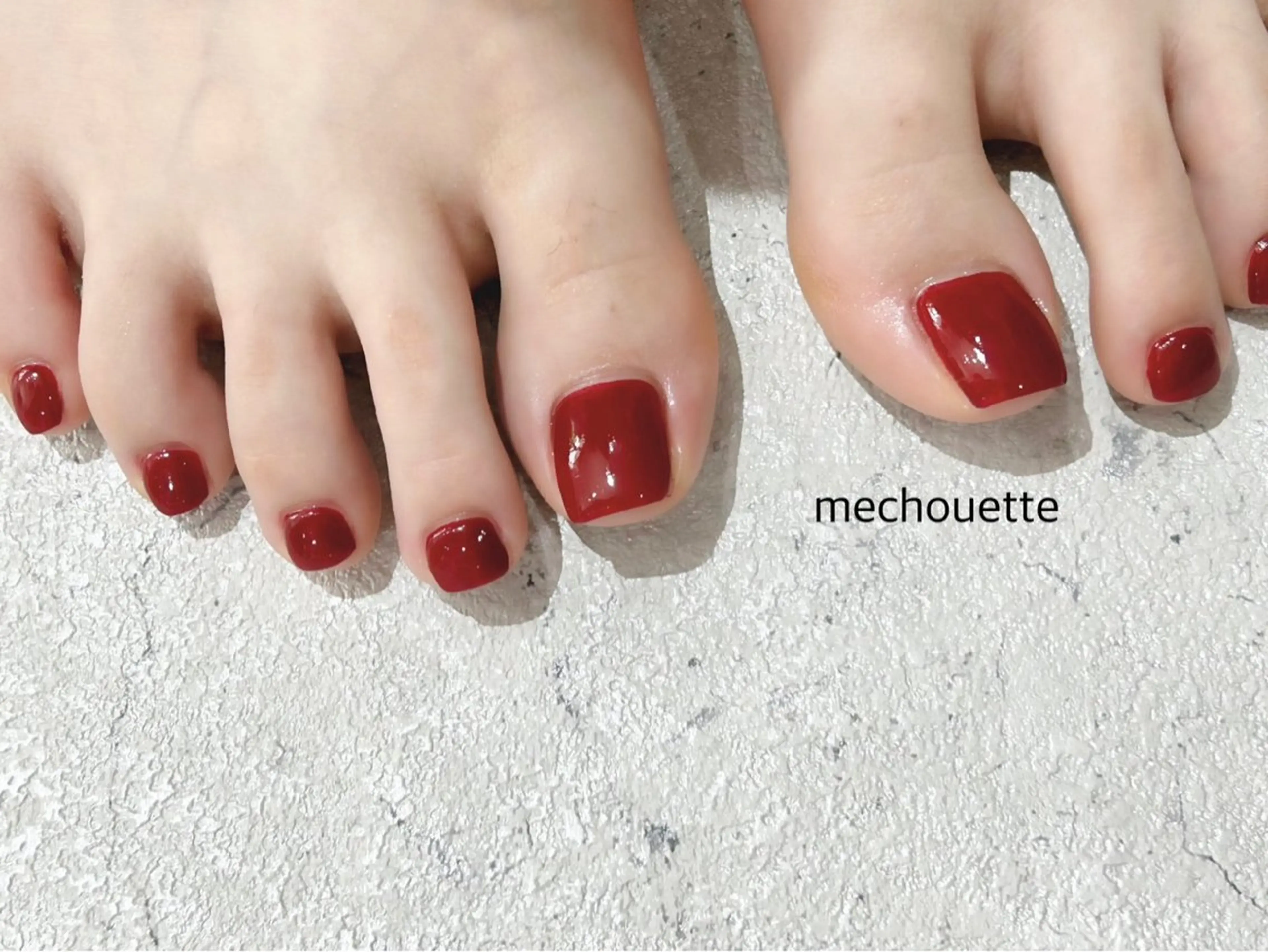 【ご新規様限定】フットネイル・ワンカラー(オフ代無料☆)の写真