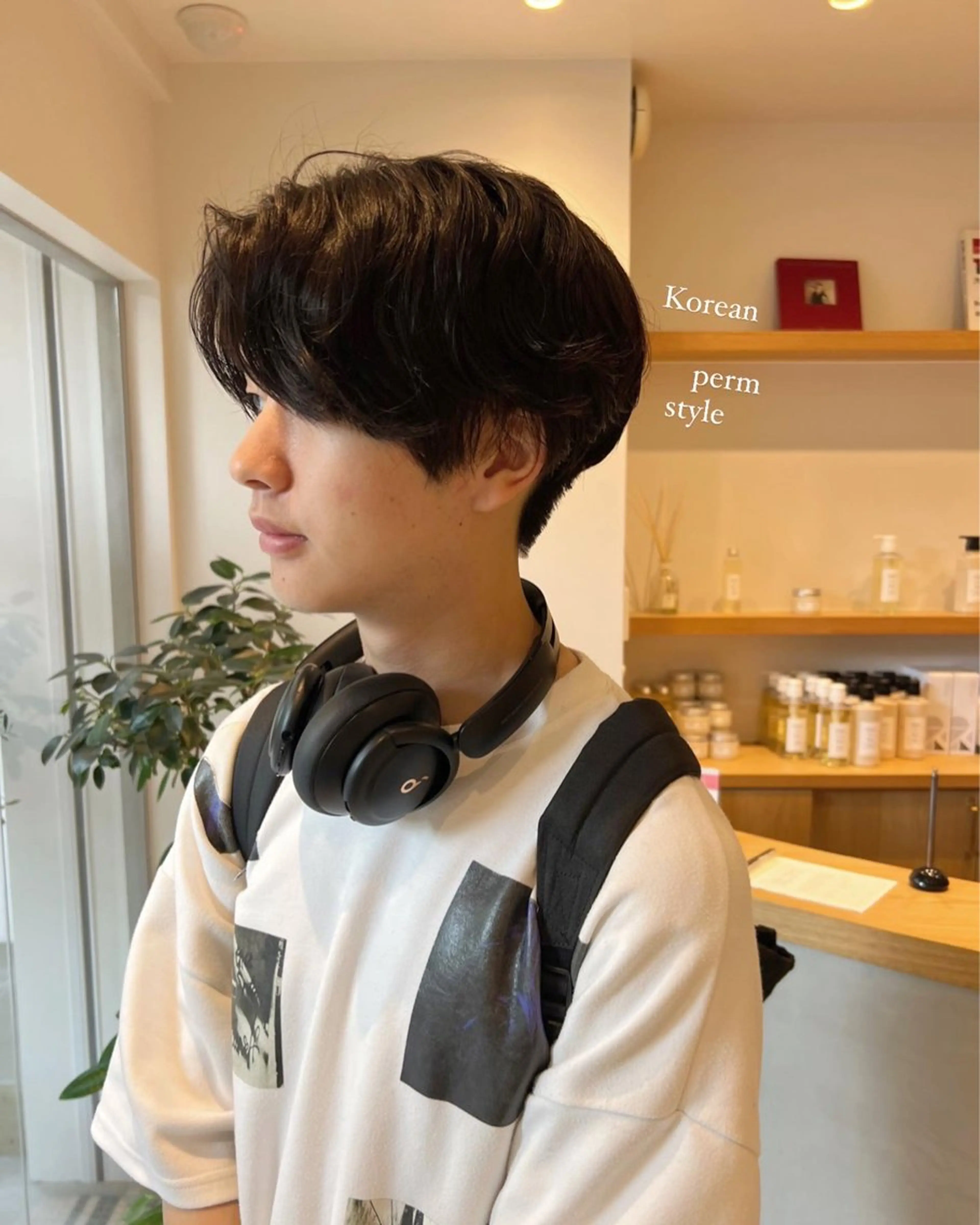 メンズカット＋パーマ＋3stepトリートメントの写真