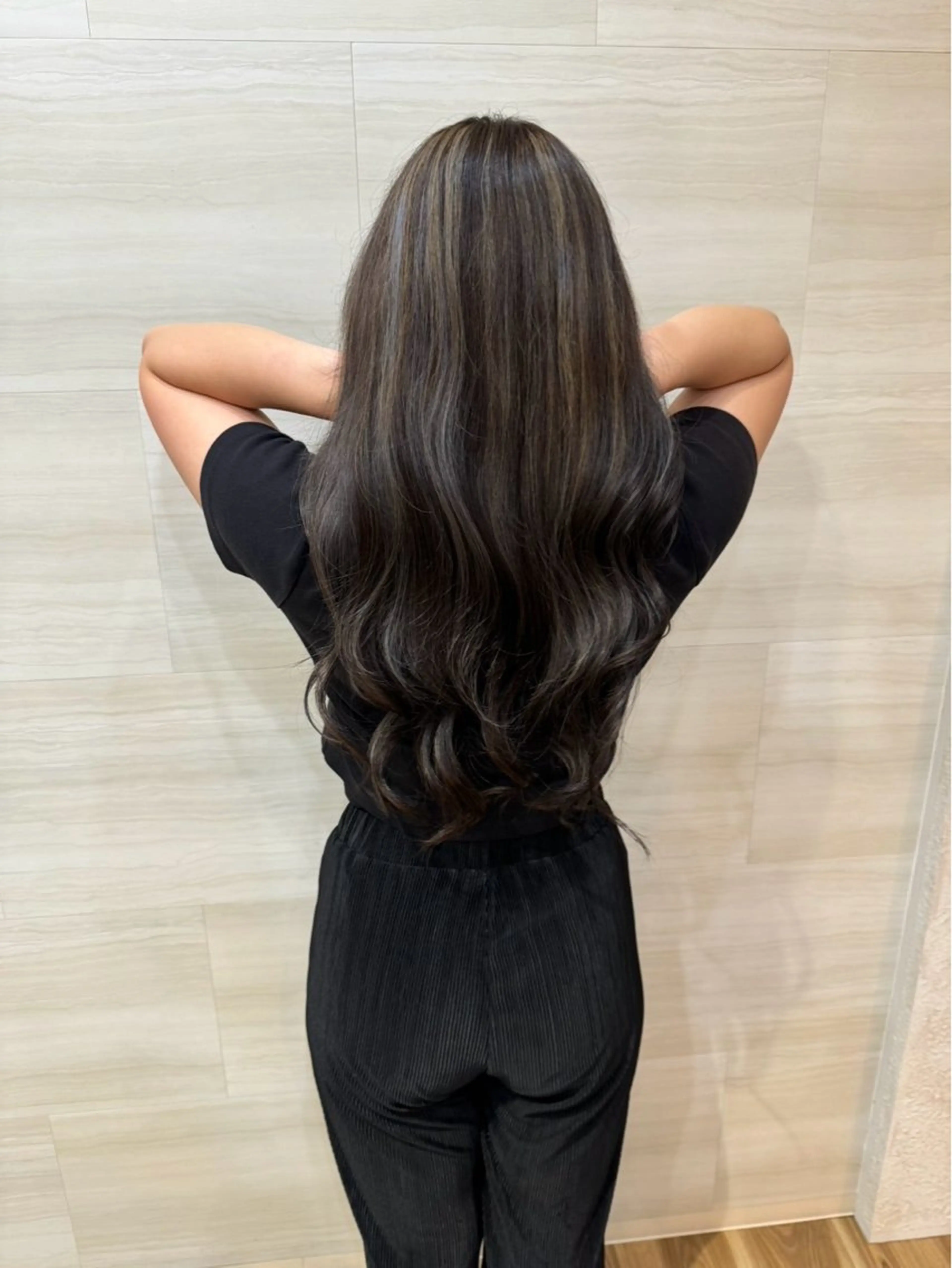 ロング カラー ヘアカラー リトルガーデン/ yuka🧁‎‎のヘアスタイル