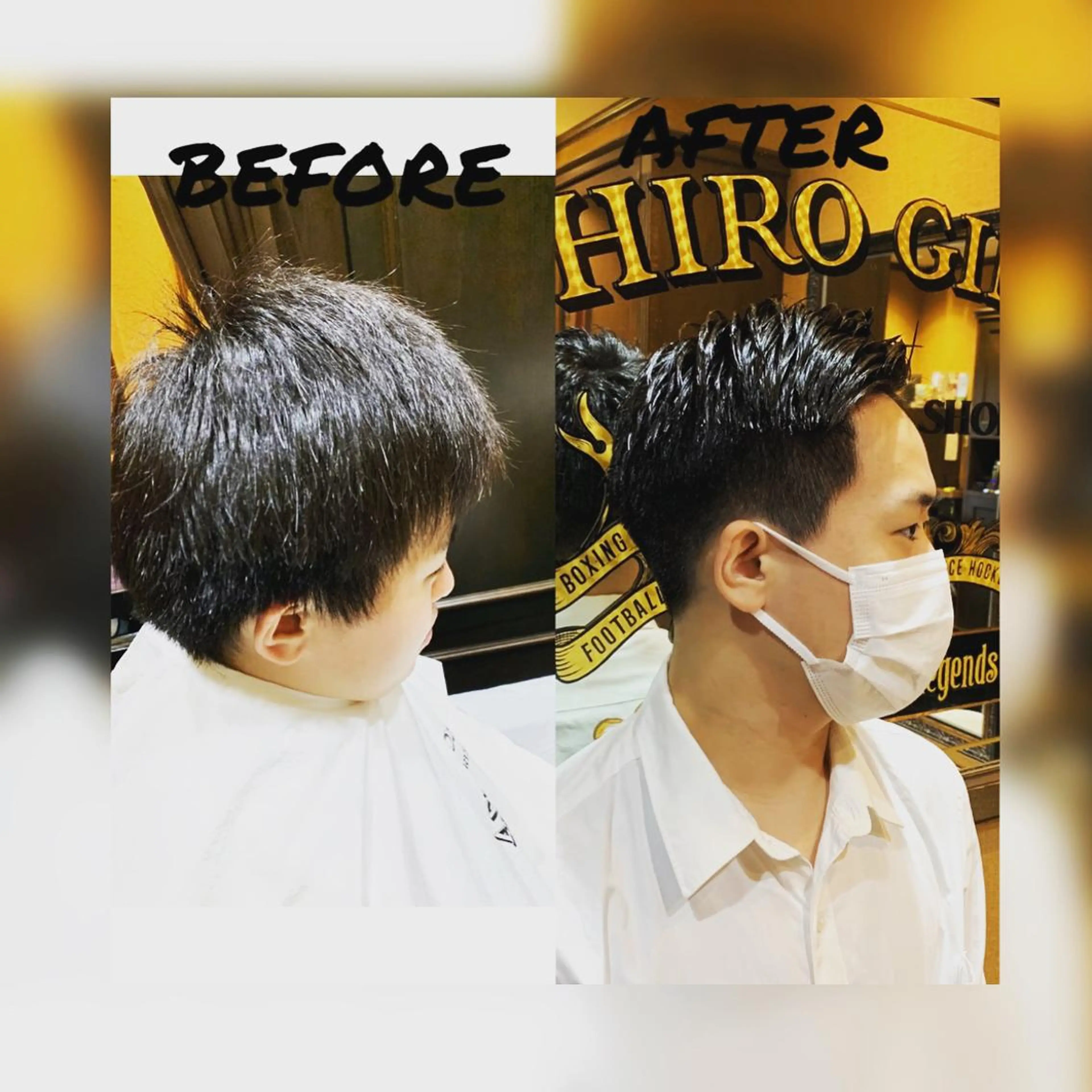 ショート 立脇 啓佑のヘアスタイル