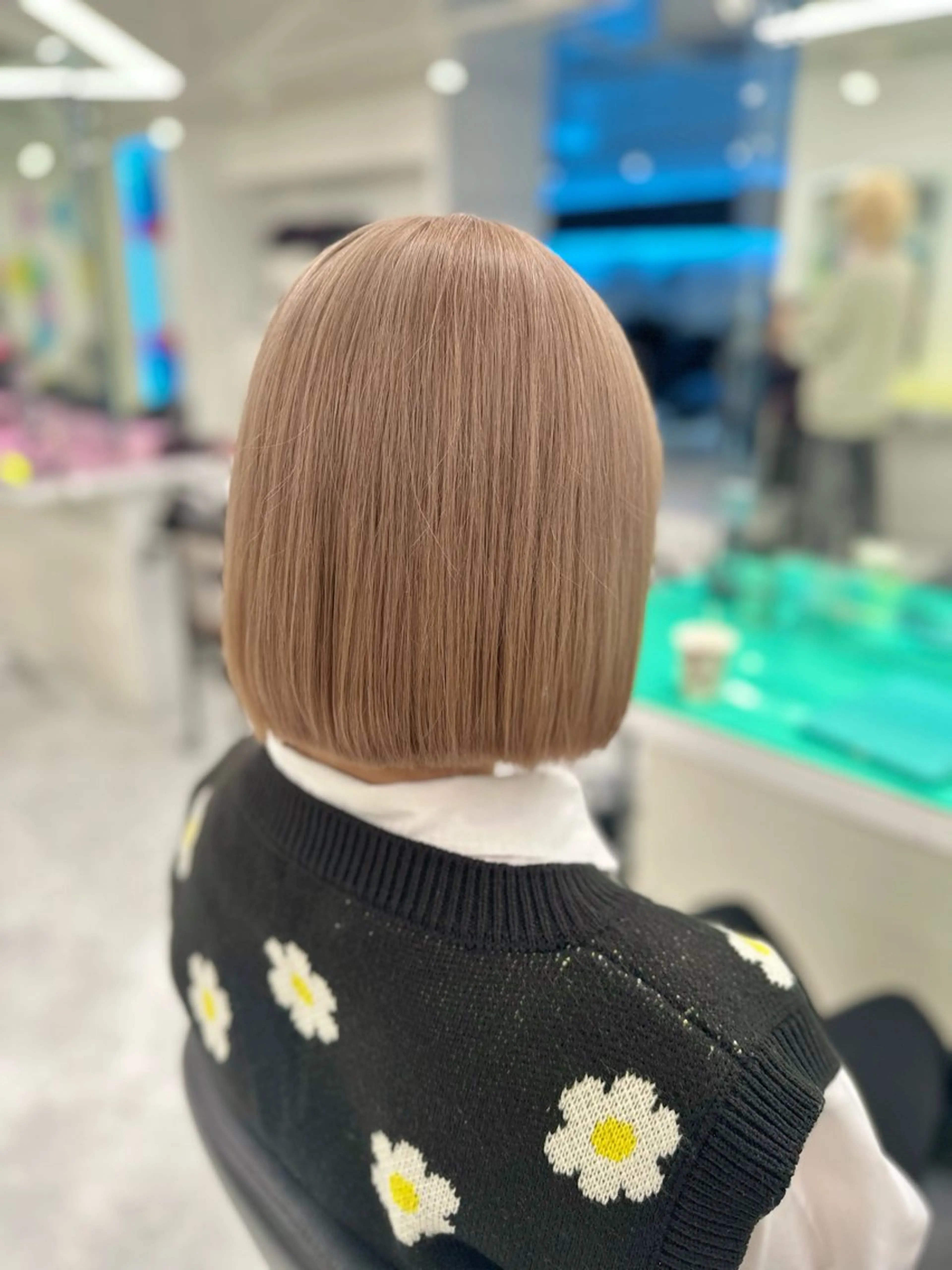 ミディアム カラー ブリーチ ケアブリーチ 縮毛矯正 ♡ダブルカラー特化♡ miyuのヘアスタイル