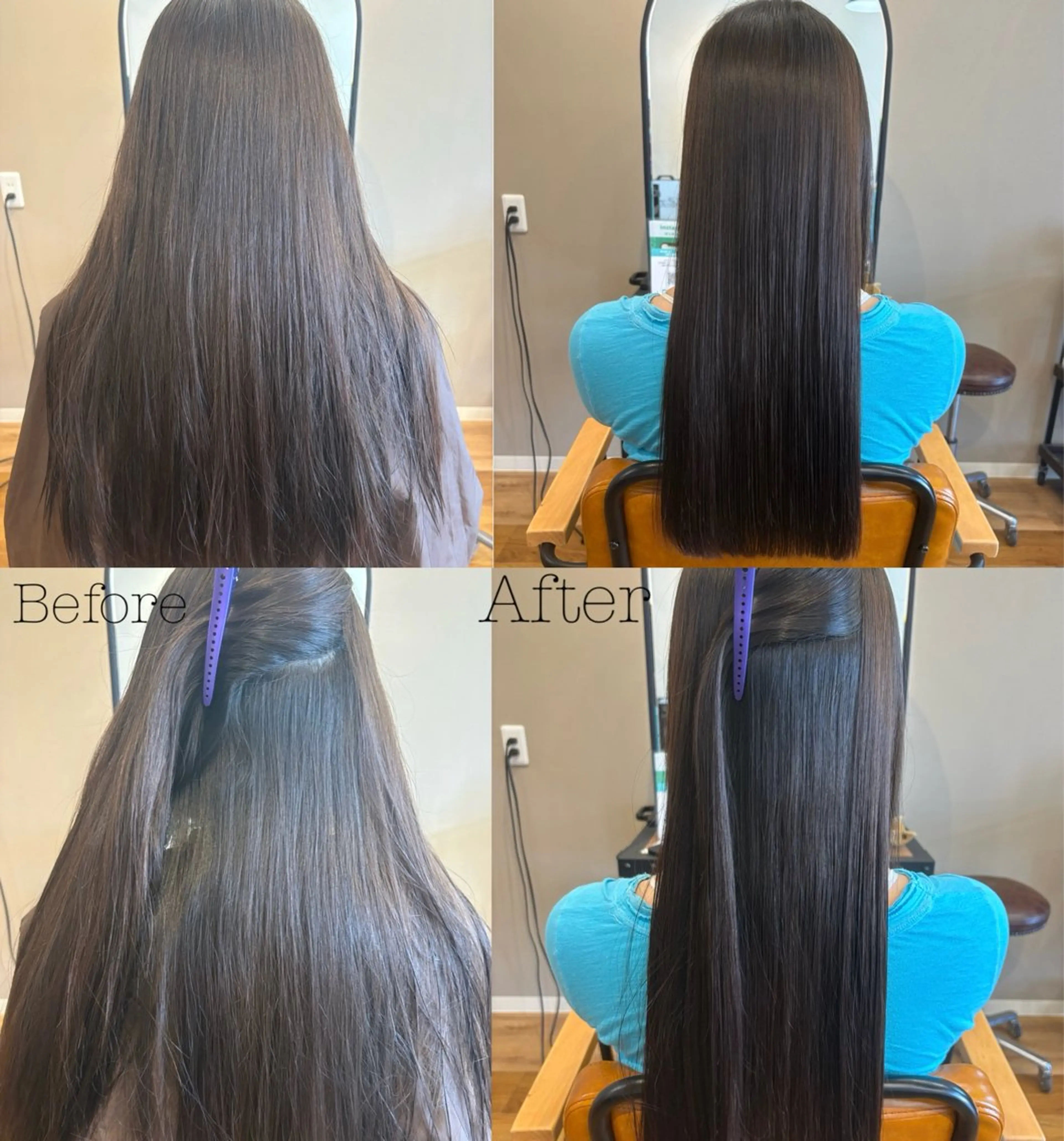 ロング 横 田のヘアスタイル