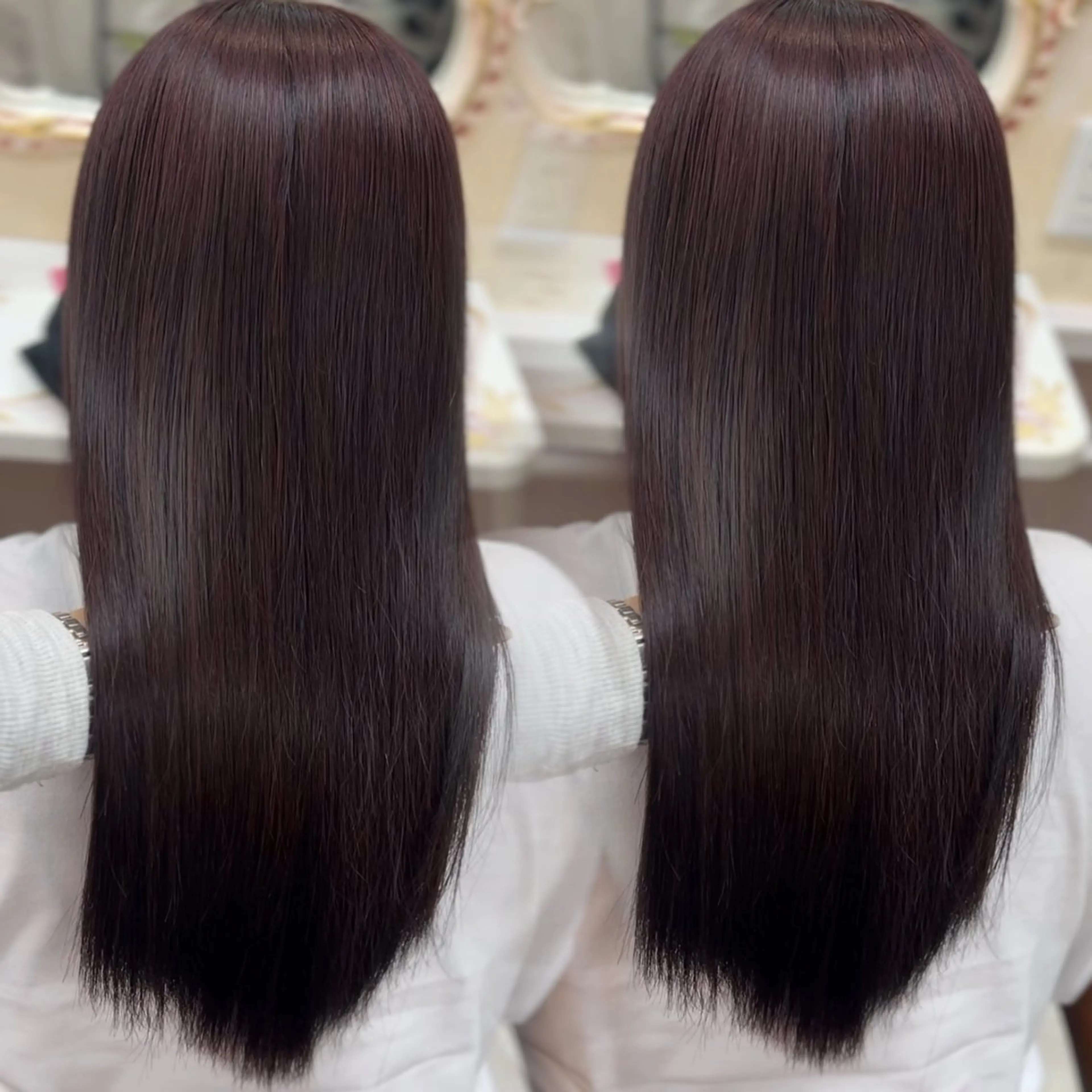 ロング カラー ヘアカラー PELE manaのヘアスタイル