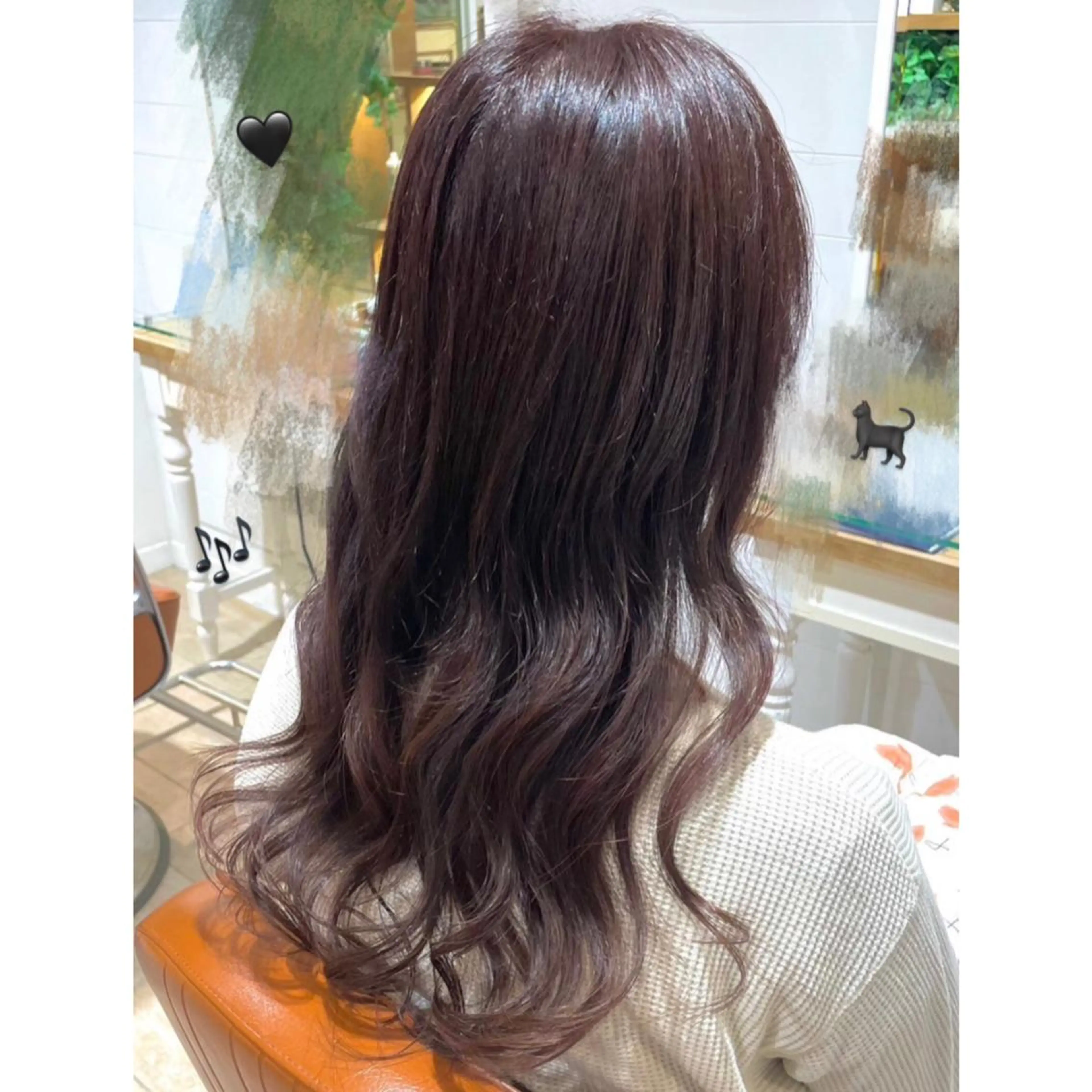 ロング カラー ヘアカラー 松森 小夏のヘアスタイル