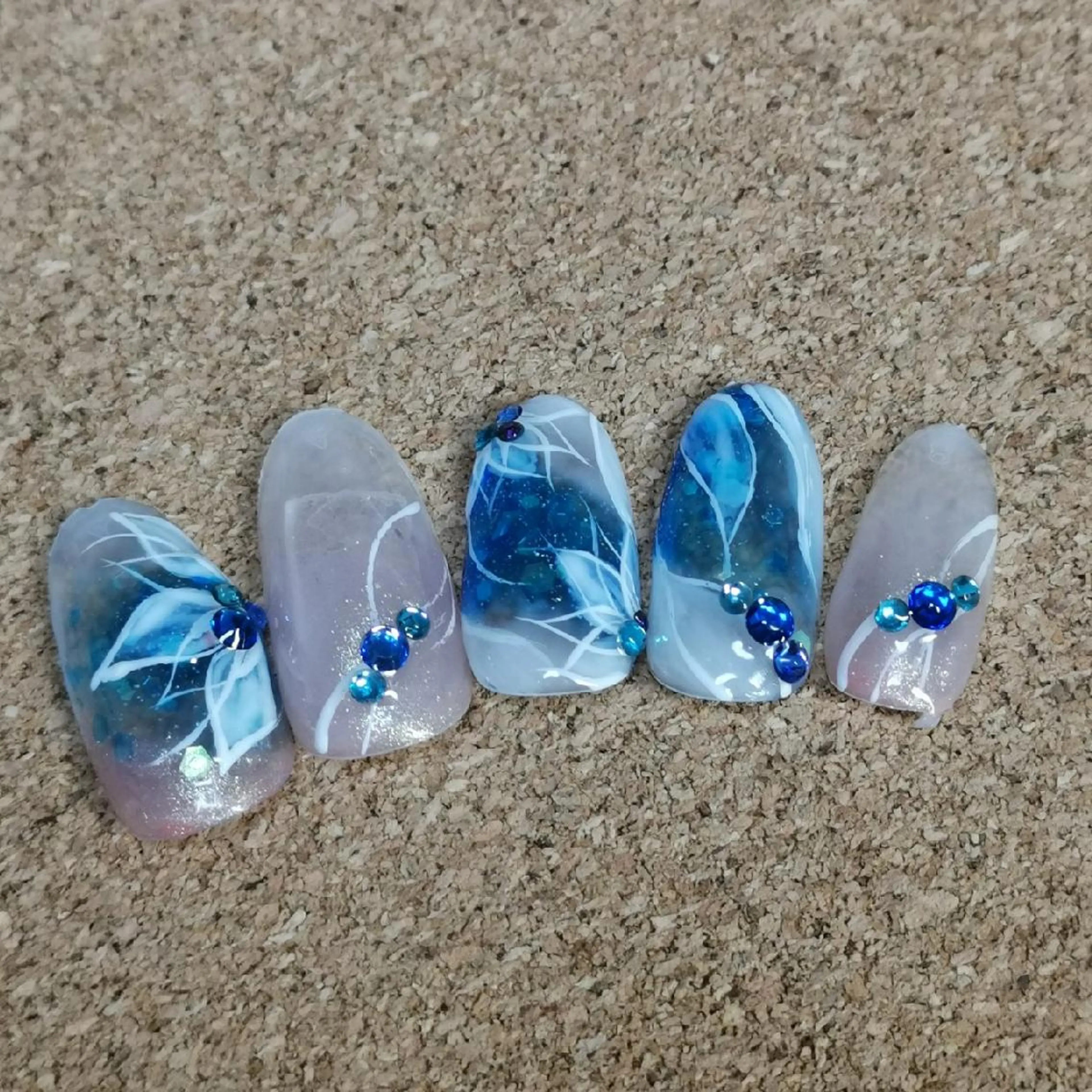 ネイル フラワーネイル ハンドネイル reve あやののネイルデザイン