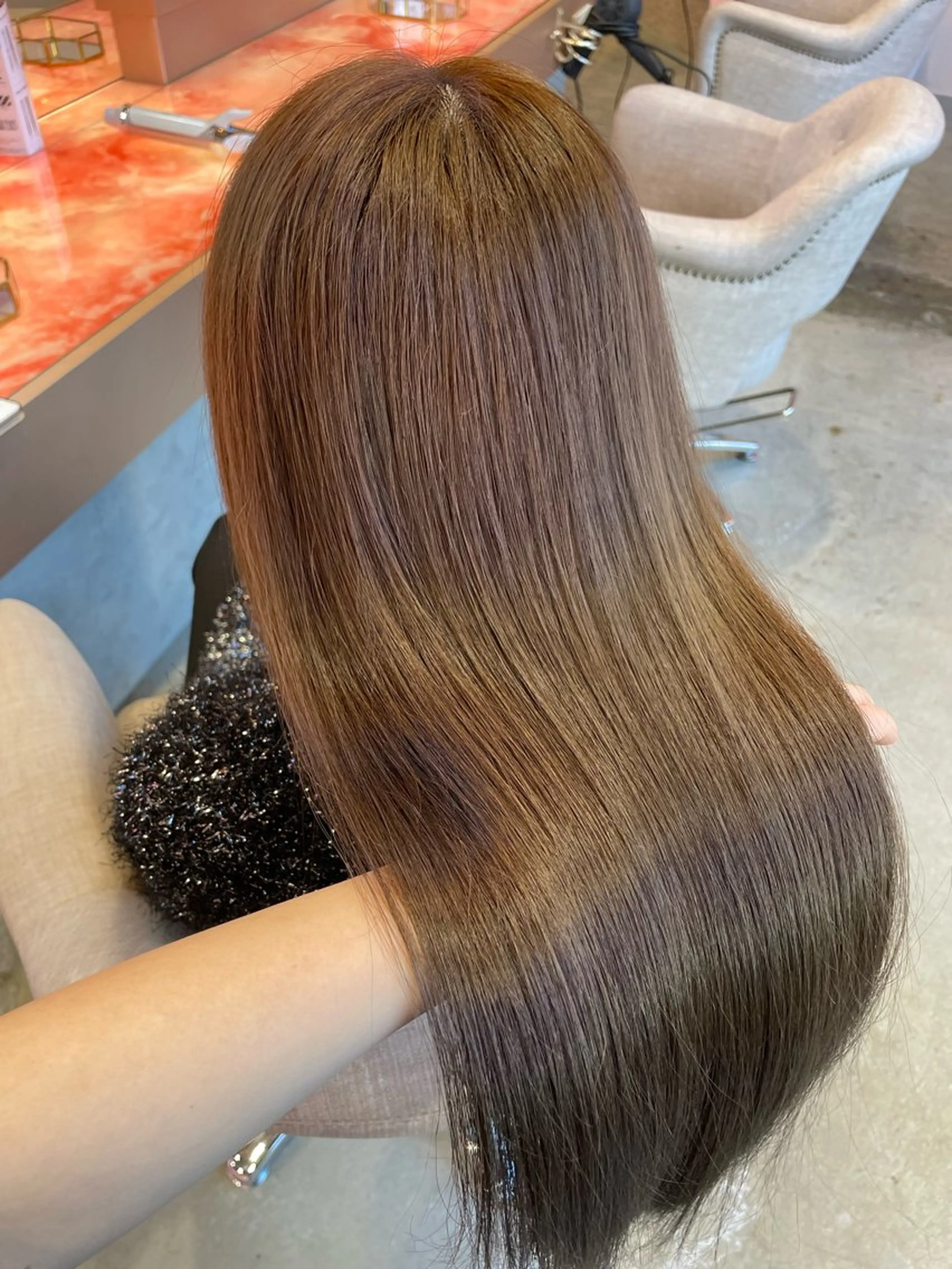 ロング カラー トリートメント wixy mimi所属・ボブ/透明感カラー 🌿栄🌿kouneのヘアスタイル