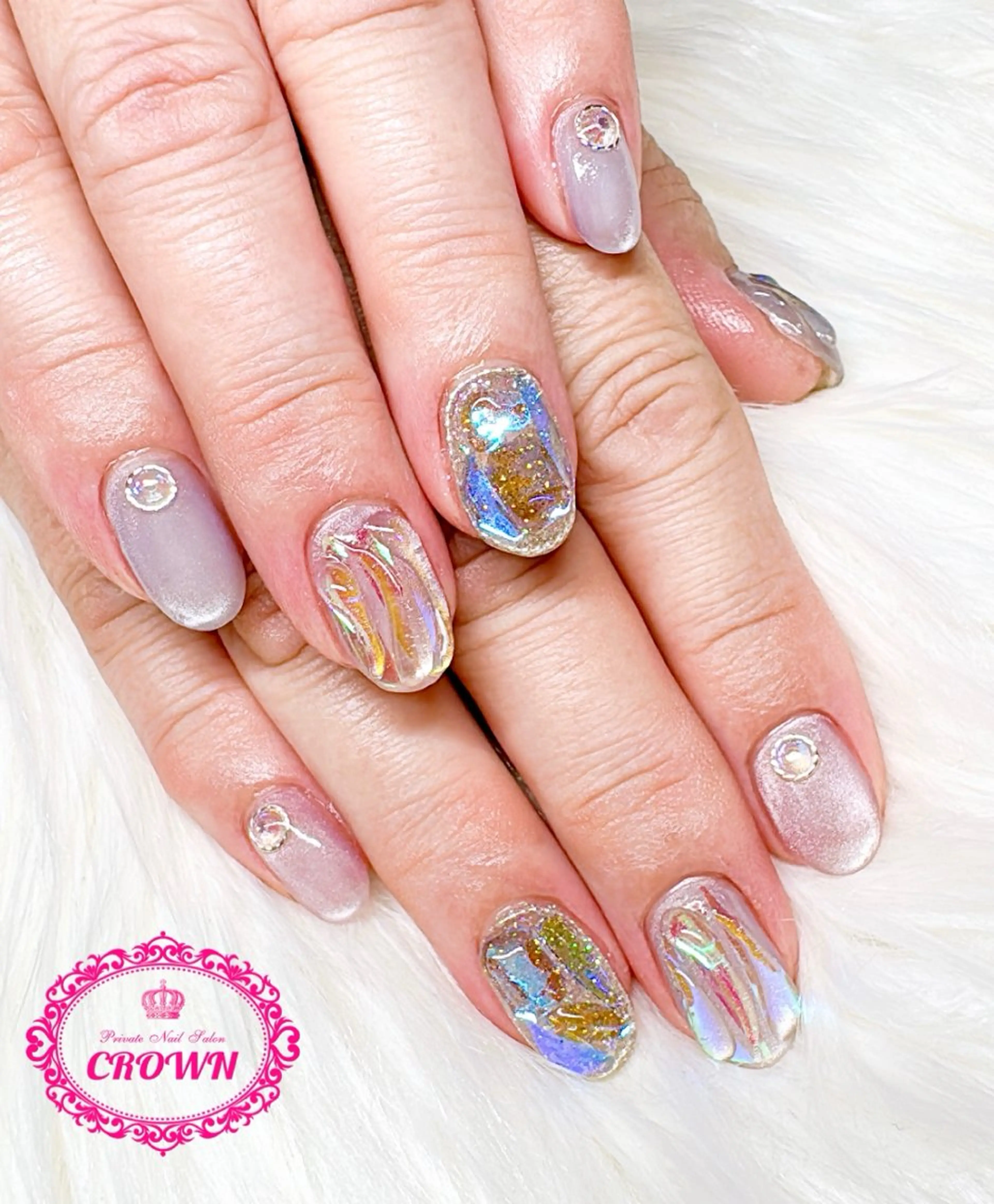 ネイル CROWN プライベートサロンのネイルデザイン