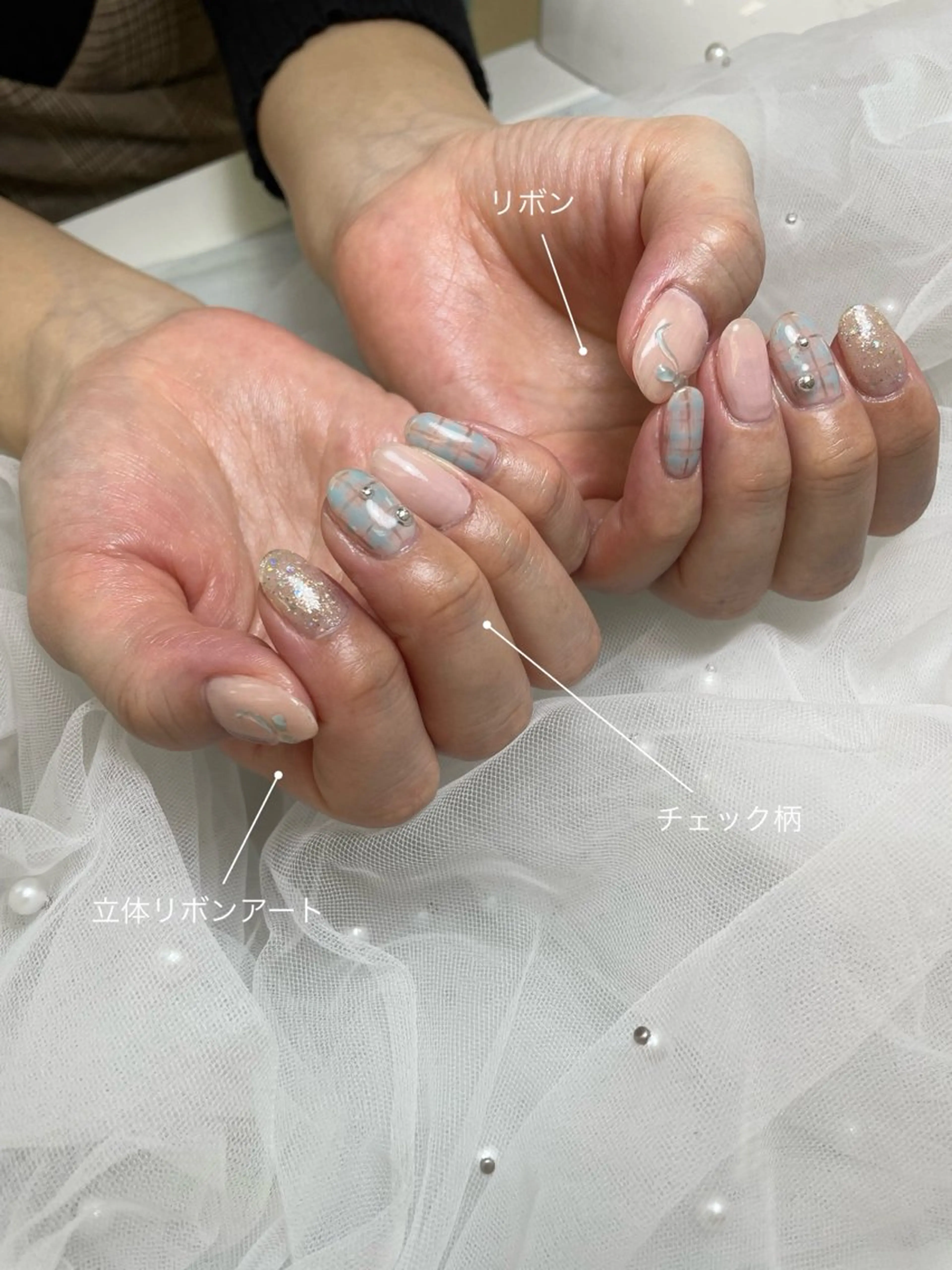 ネイル ハンドネイル フットネイル パーツたくさん🍓 SUMIのネイルデザイン