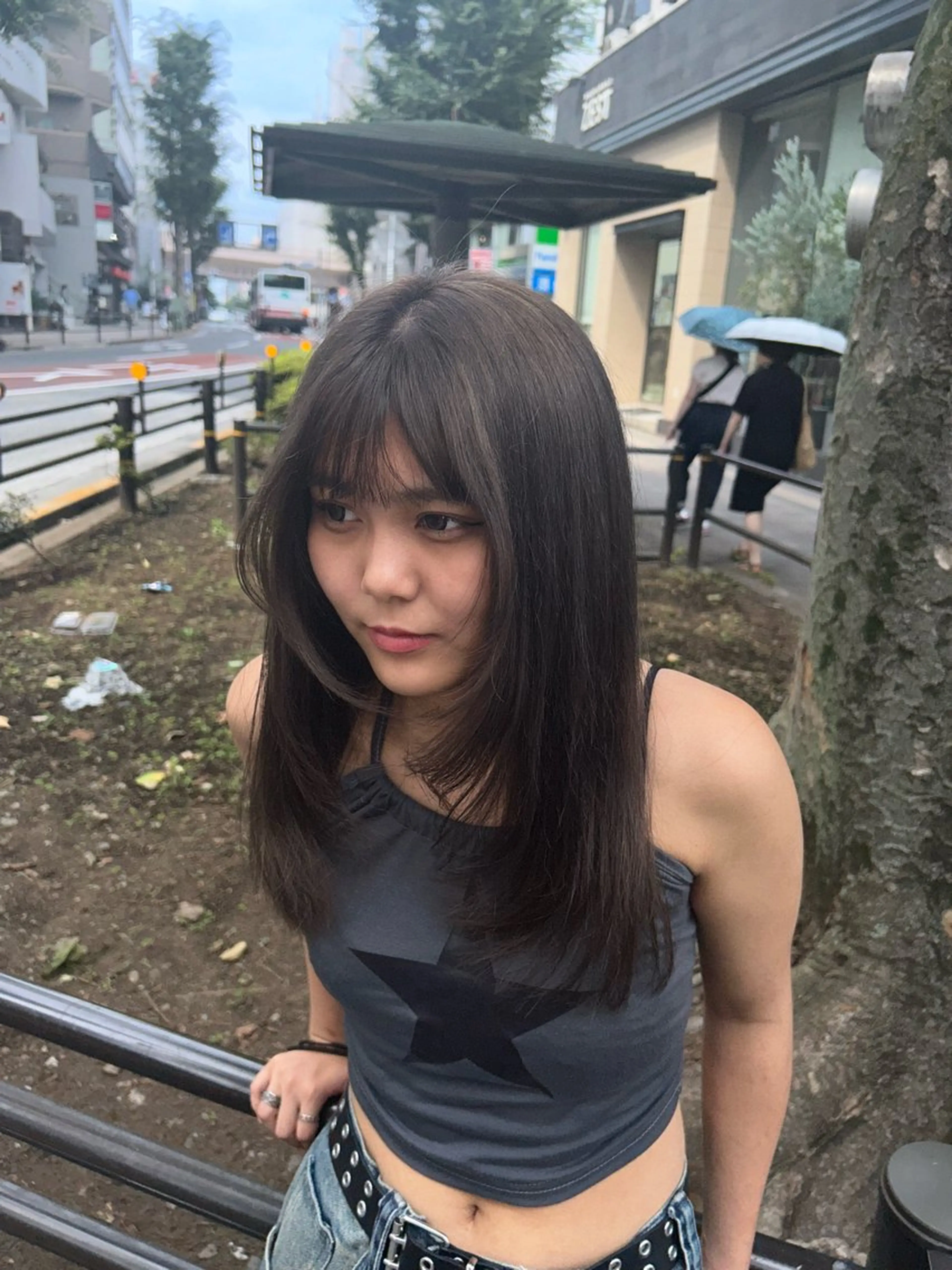 ロング レイヤー／マツエク 💋𝑨𝑵𝑵𝑨のヘアスタイル