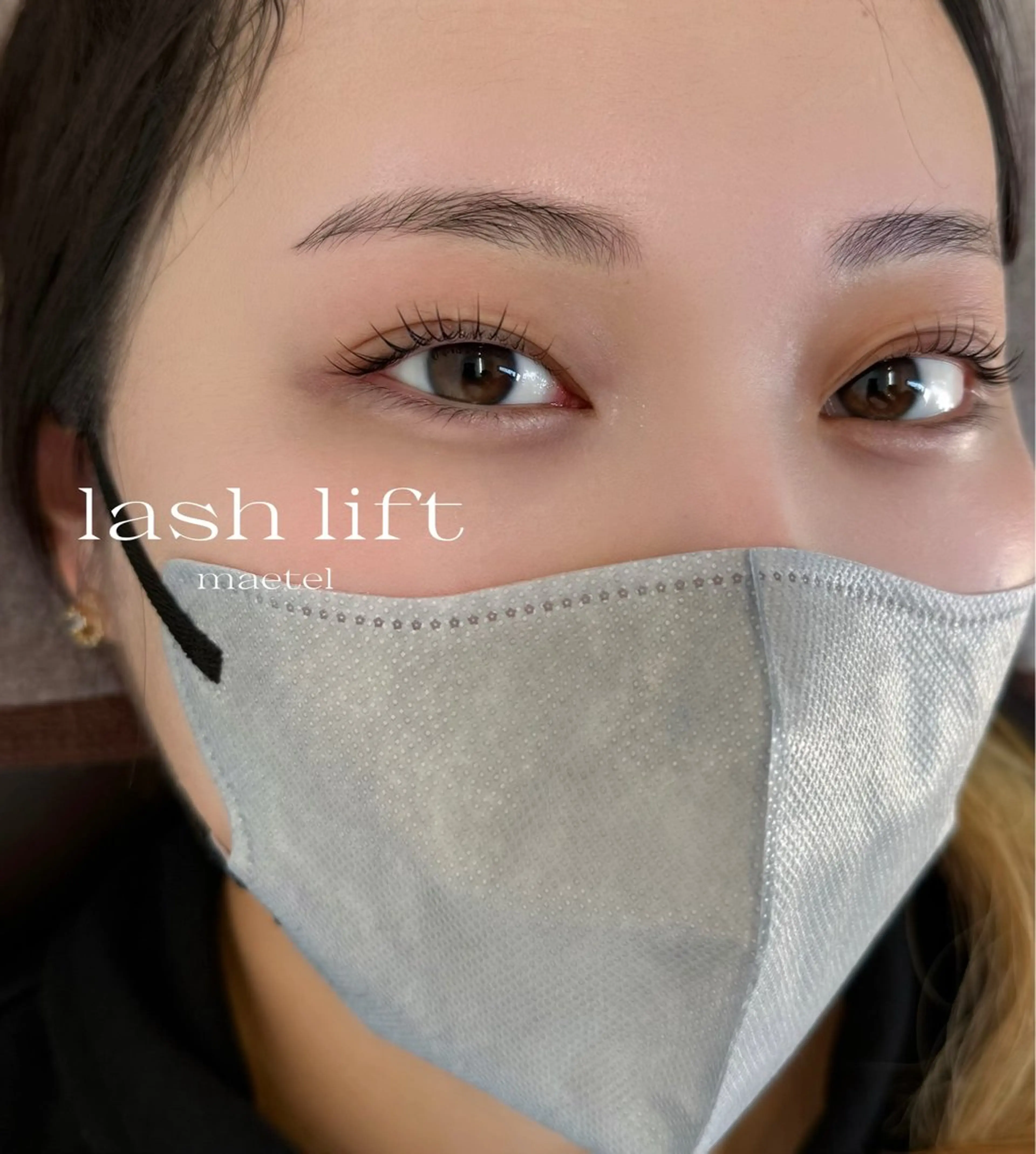 ラッシュリフト＋眉毛ワックスの写真