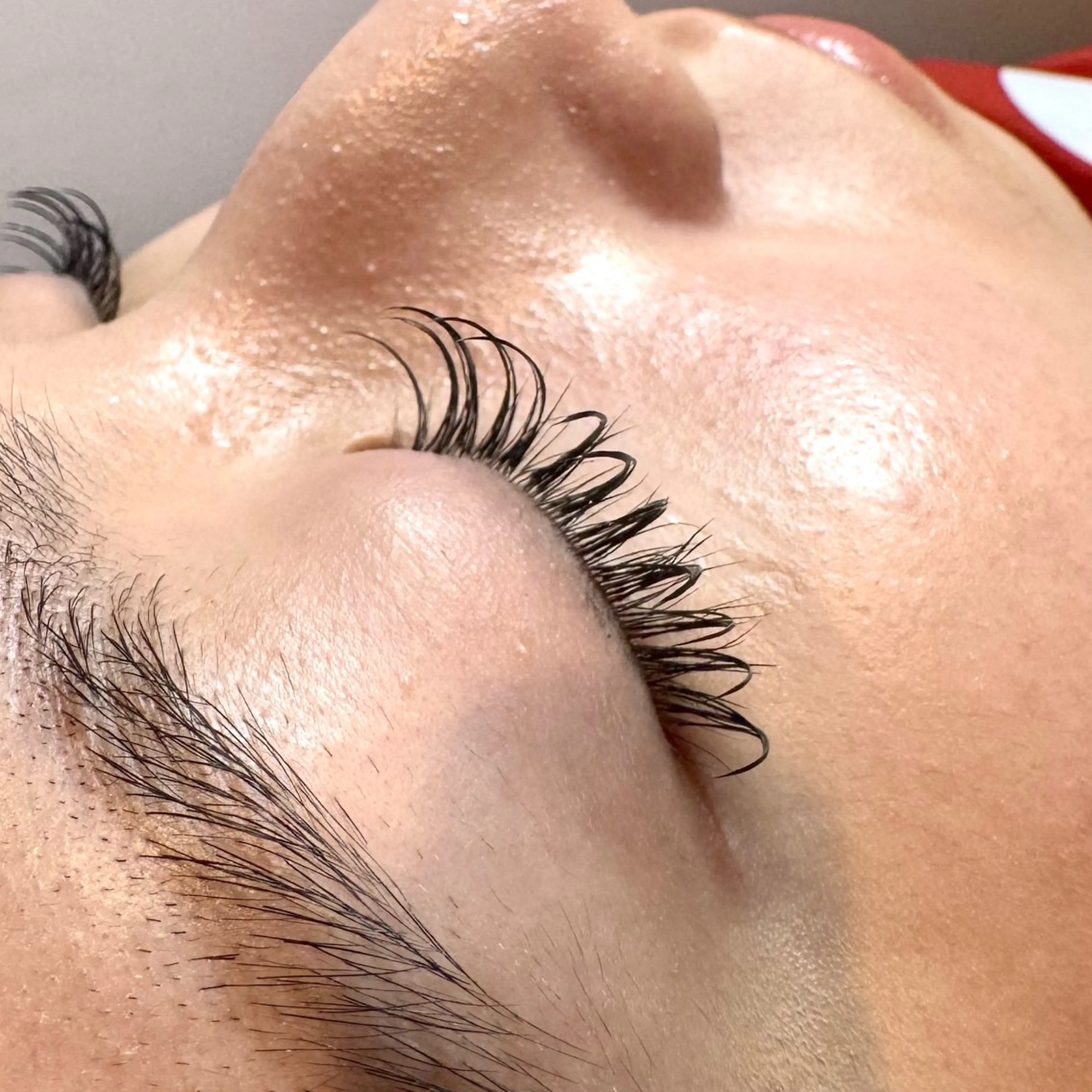 マツエク・マツパ 束感まつ毛 フラットラッシュ ナチュラル マツエク diarblue鎌倉 🖤Reiのマツエク・マツパデザイン