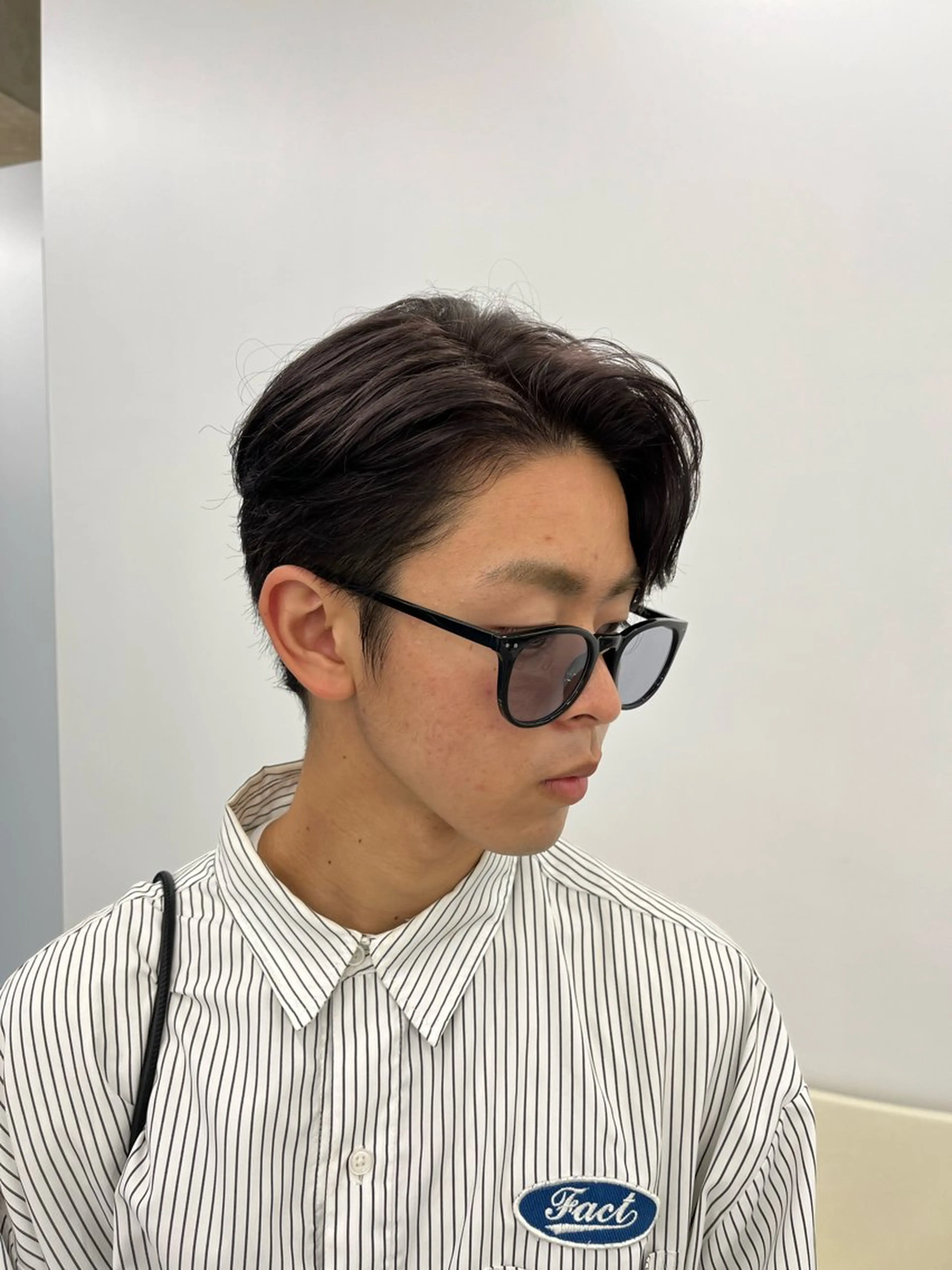 カラー メンズ 森龍馬 メンズ専門美容師のヘアスタイル