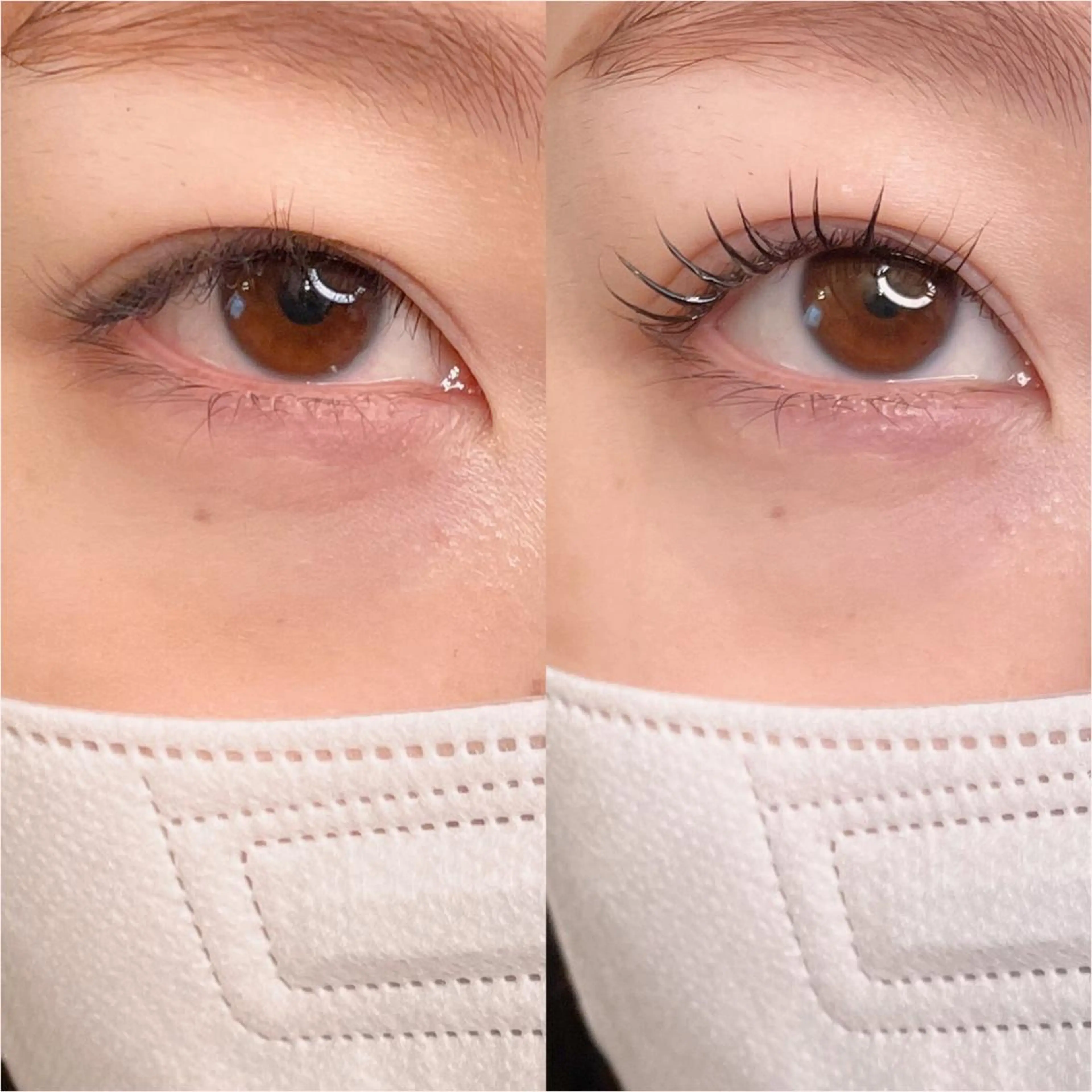 マツエク・マツパ 一重×まつ毛パーマ マツパ 森崎 麗のマツエク・マツパデザイン