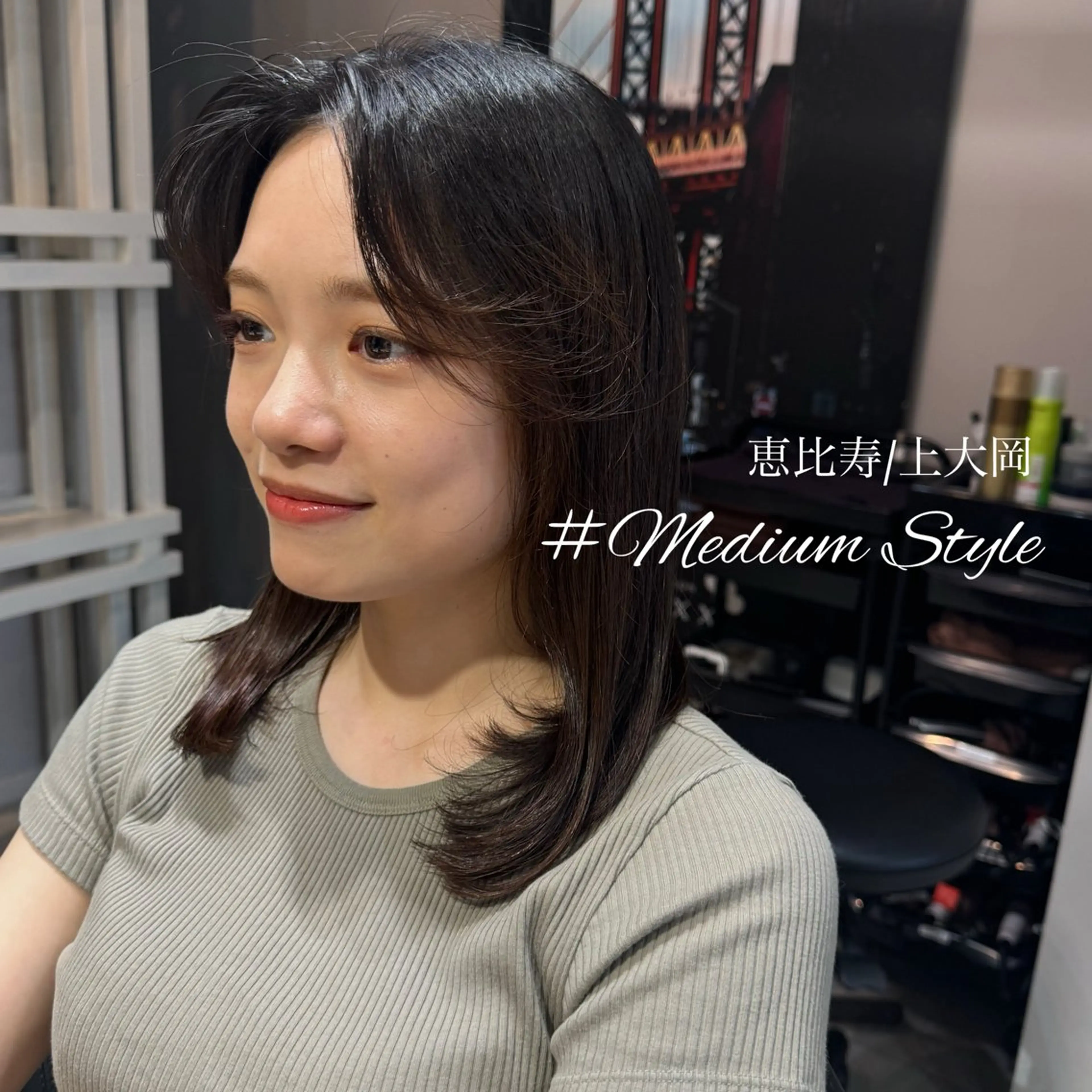 ミディアム カット ヘッドスパ 似合う髪型が 分からない方へのヘアスタイル