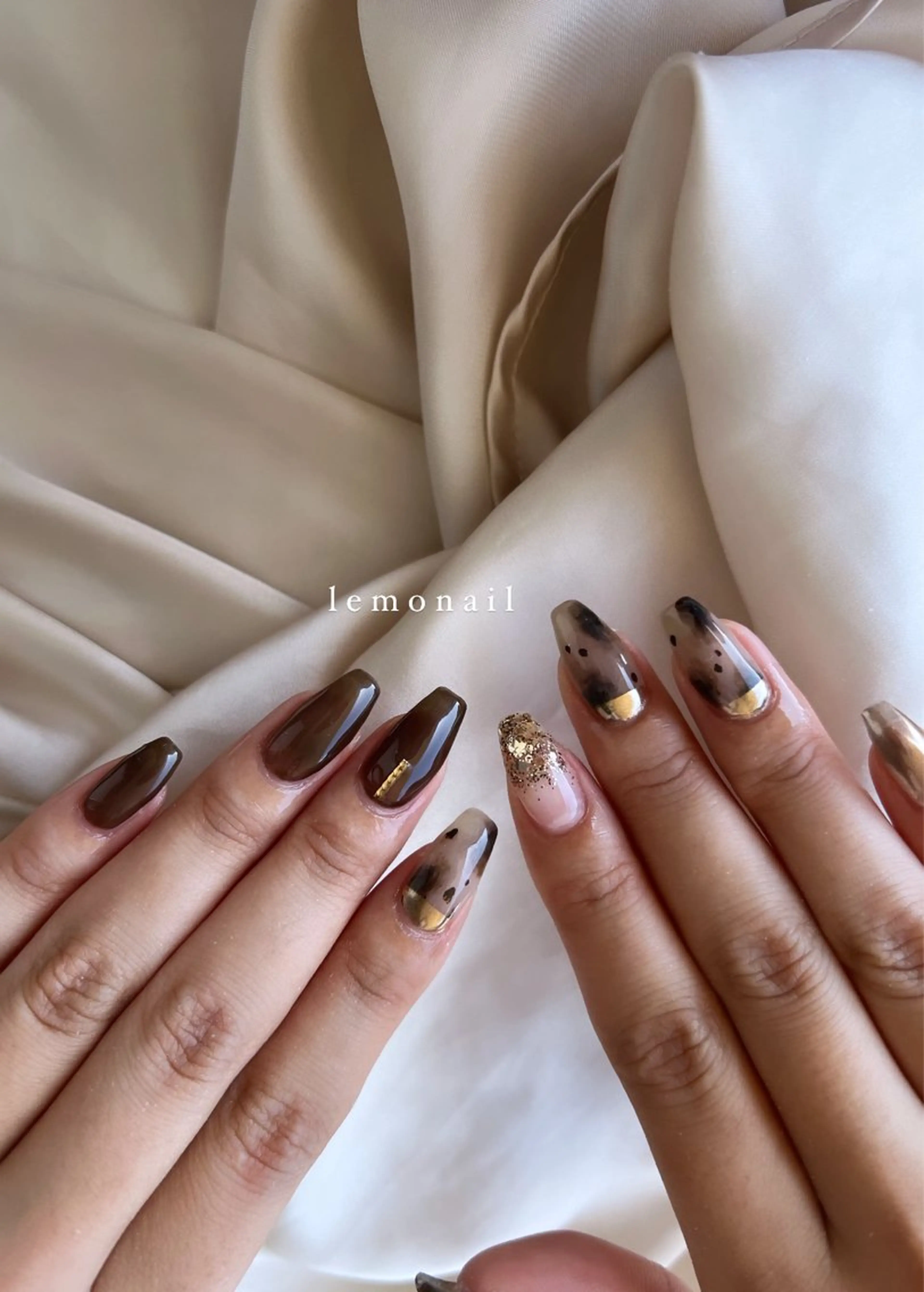 ロングの方限定✨他店オフ込みSNS記載nuancenailモデル募集※数名限定の写真