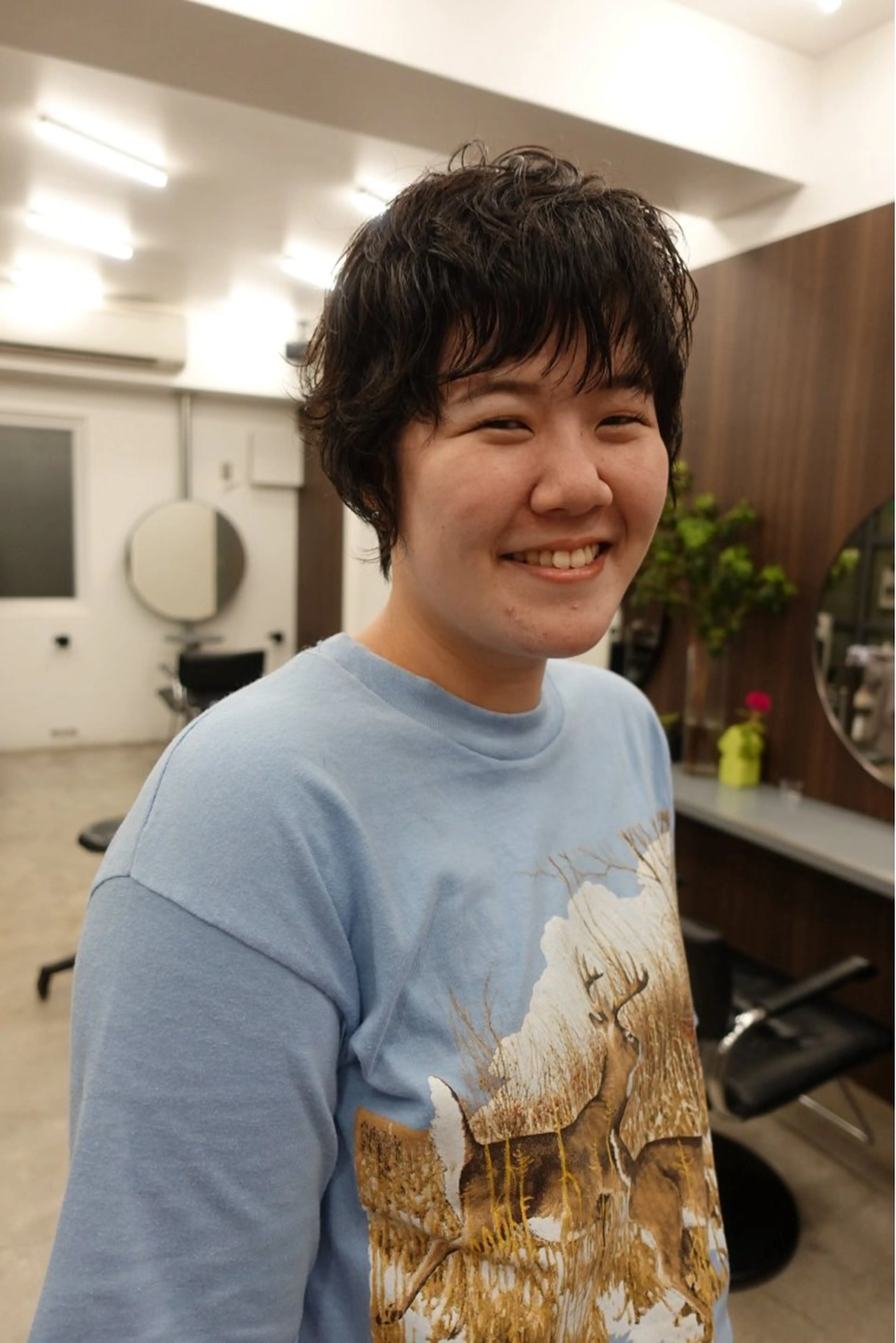 ショート パーマ ショートヘア カット パーマ 広美◎ <hiromi>のヘアスタイル