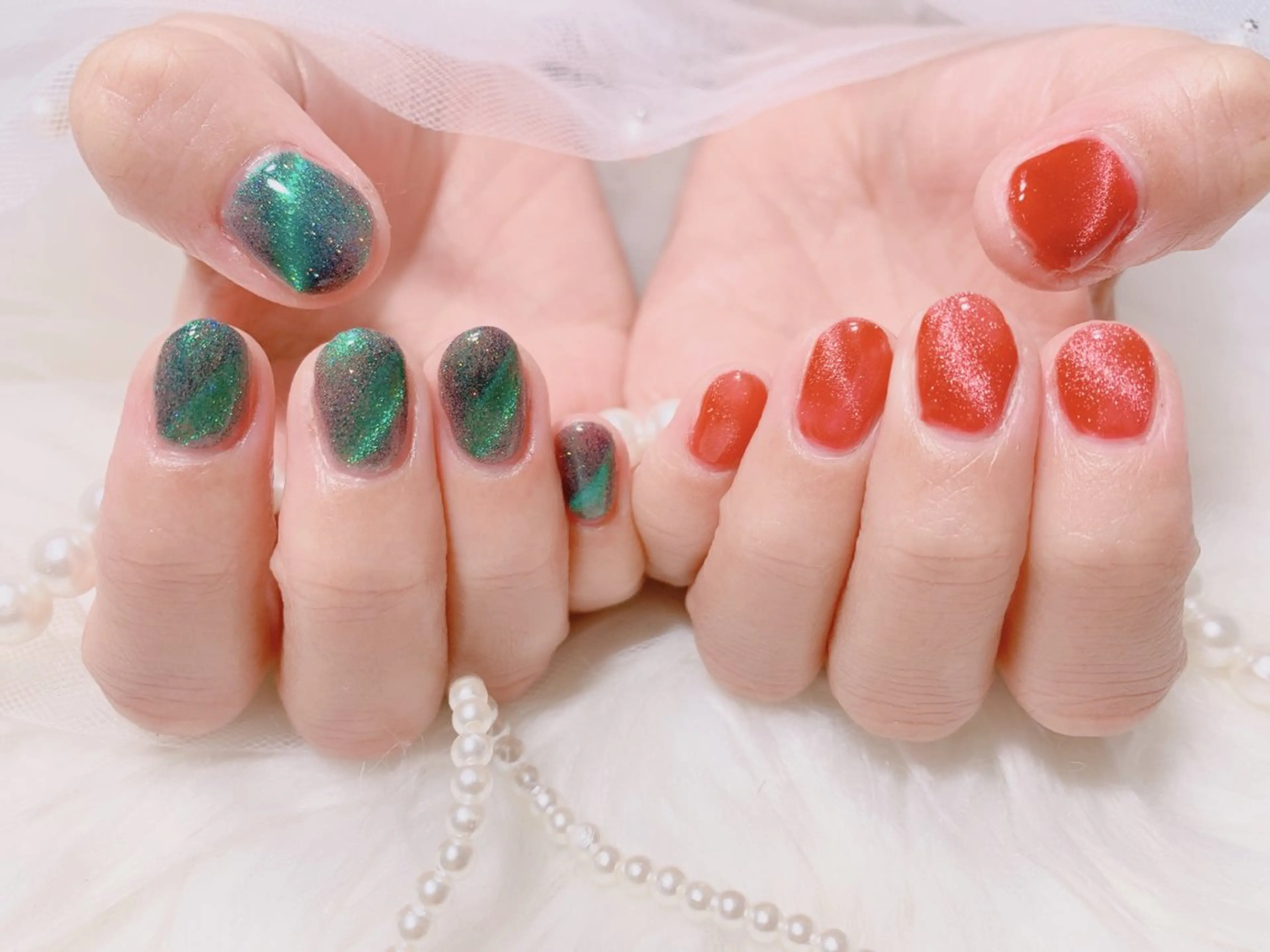 ネイル 高島 夏海のネイルデザイン