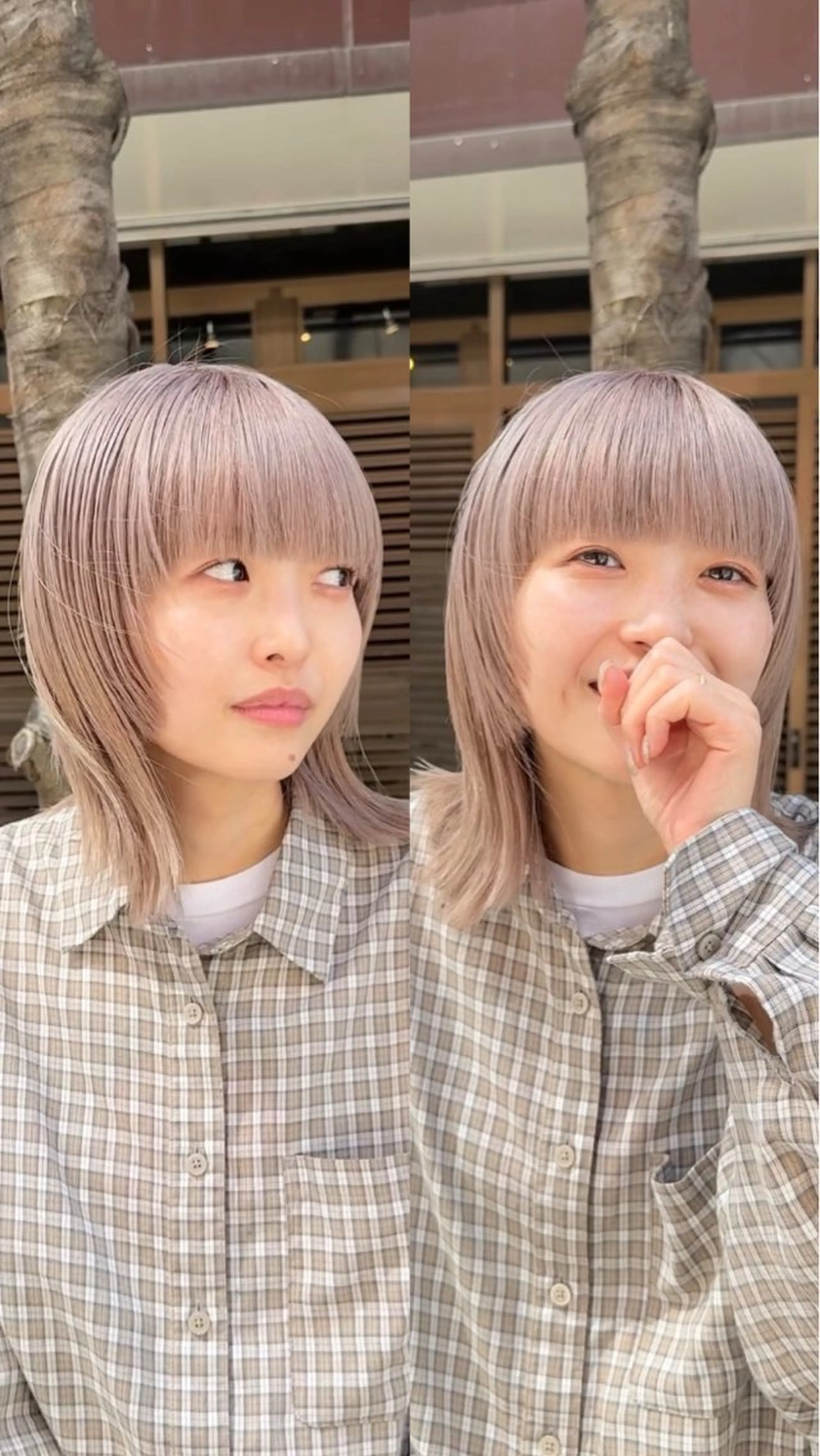 ミディアム カラー ベージュカラー ブロンド ブロンドベージュ ハイトーンカラー カット ヘアカラー トリートメント “ミニモ最高評価獲得 “代表"Kohei"のヘアスタイル