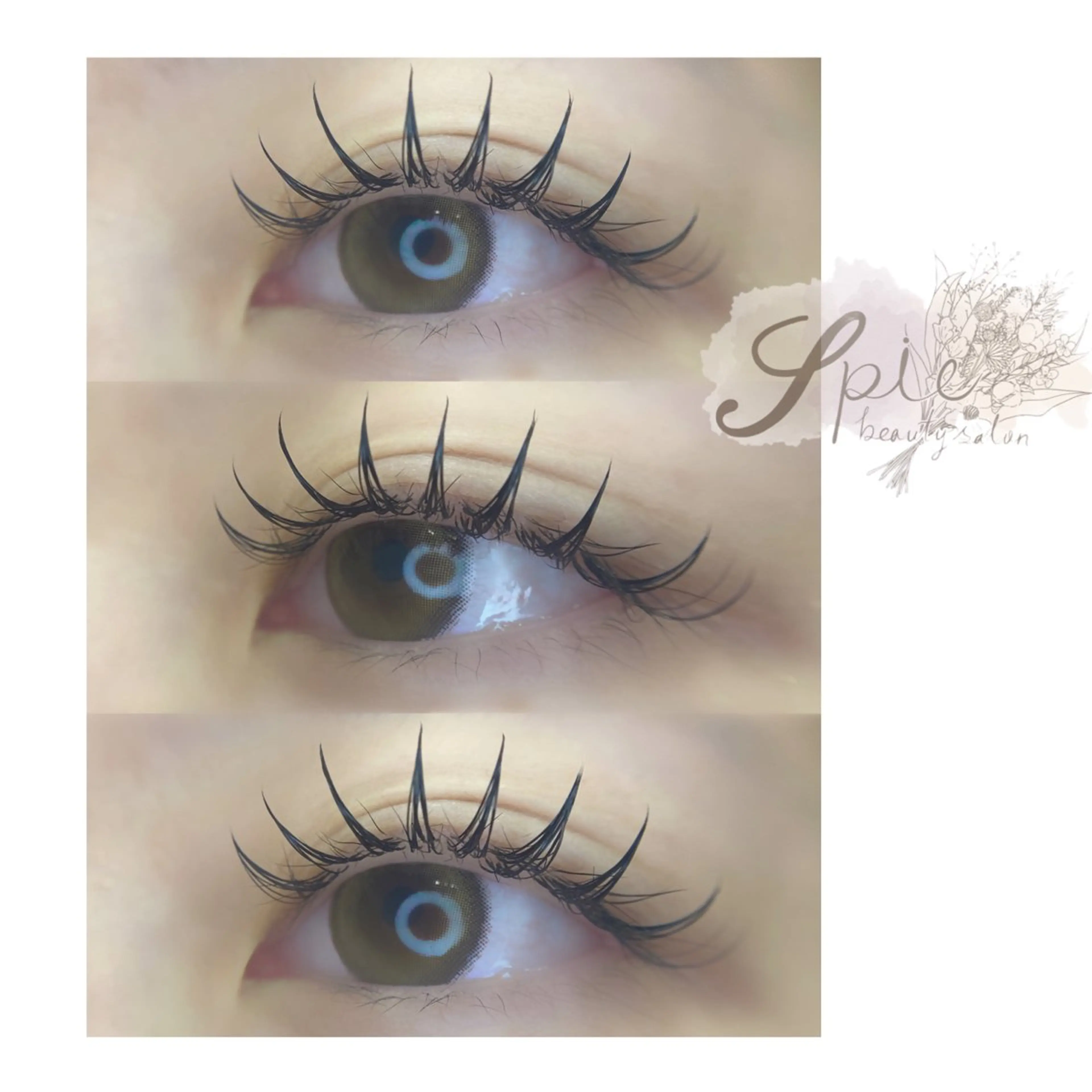 マツエク・マツパ 付け放題 束感まつ毛 Dカール Eyelist nakaseのマツエク・マツパデザイン