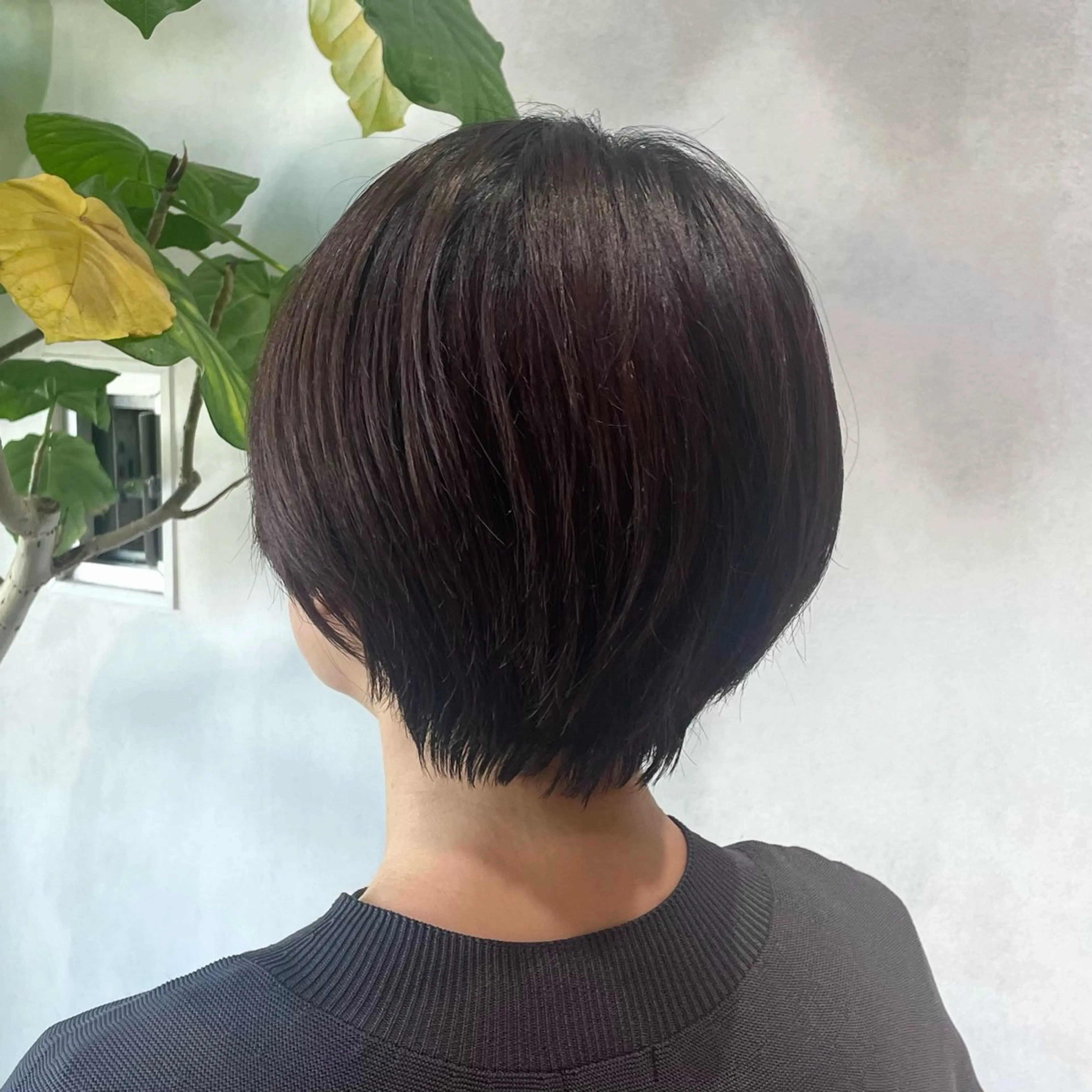 ショート レイヤーカット 🌿 濱野玲奈のヘアスタイル