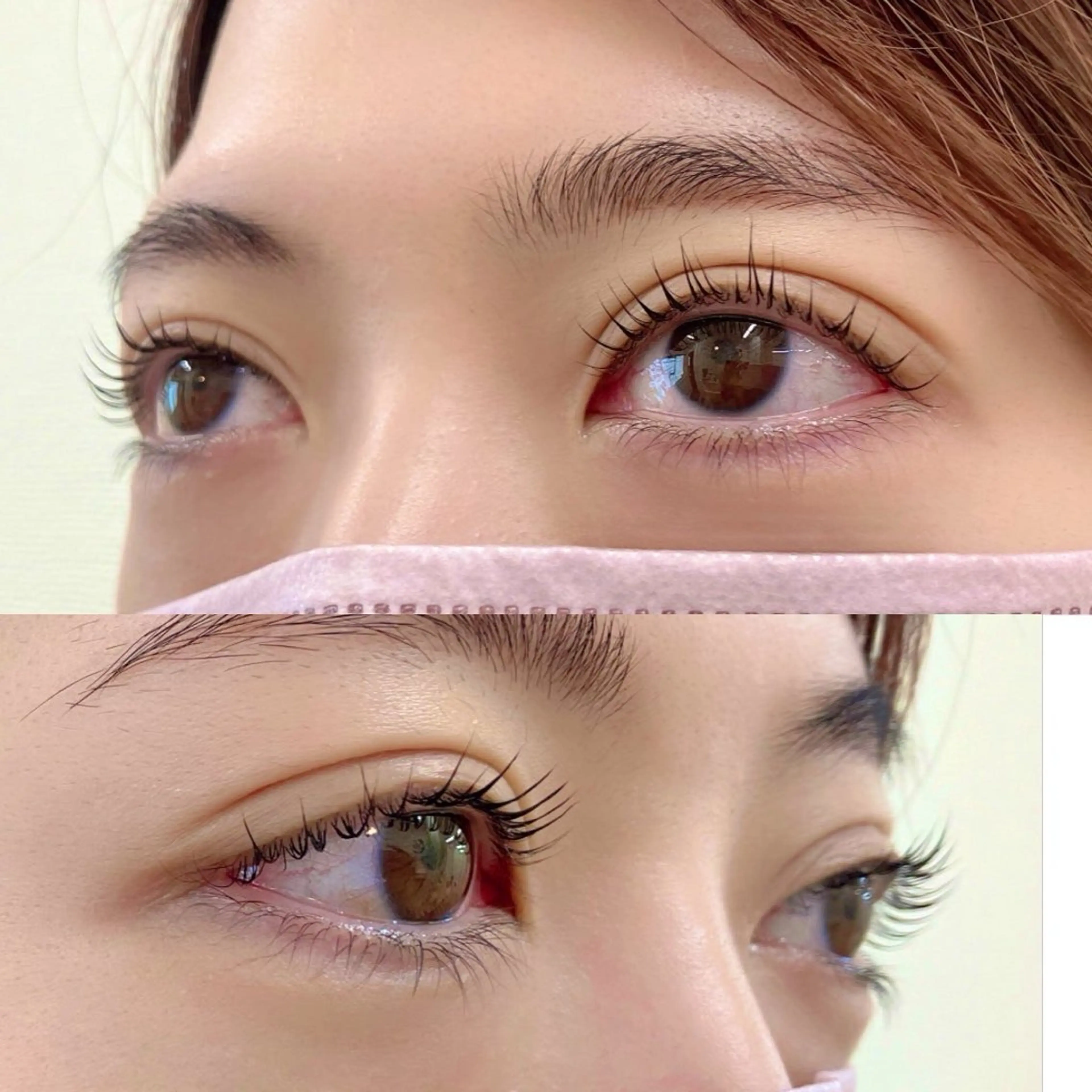 まつ毛パーマ× LASH LINK2種トリートメント(アイシャンプー、美容液コーティング付き)の写真