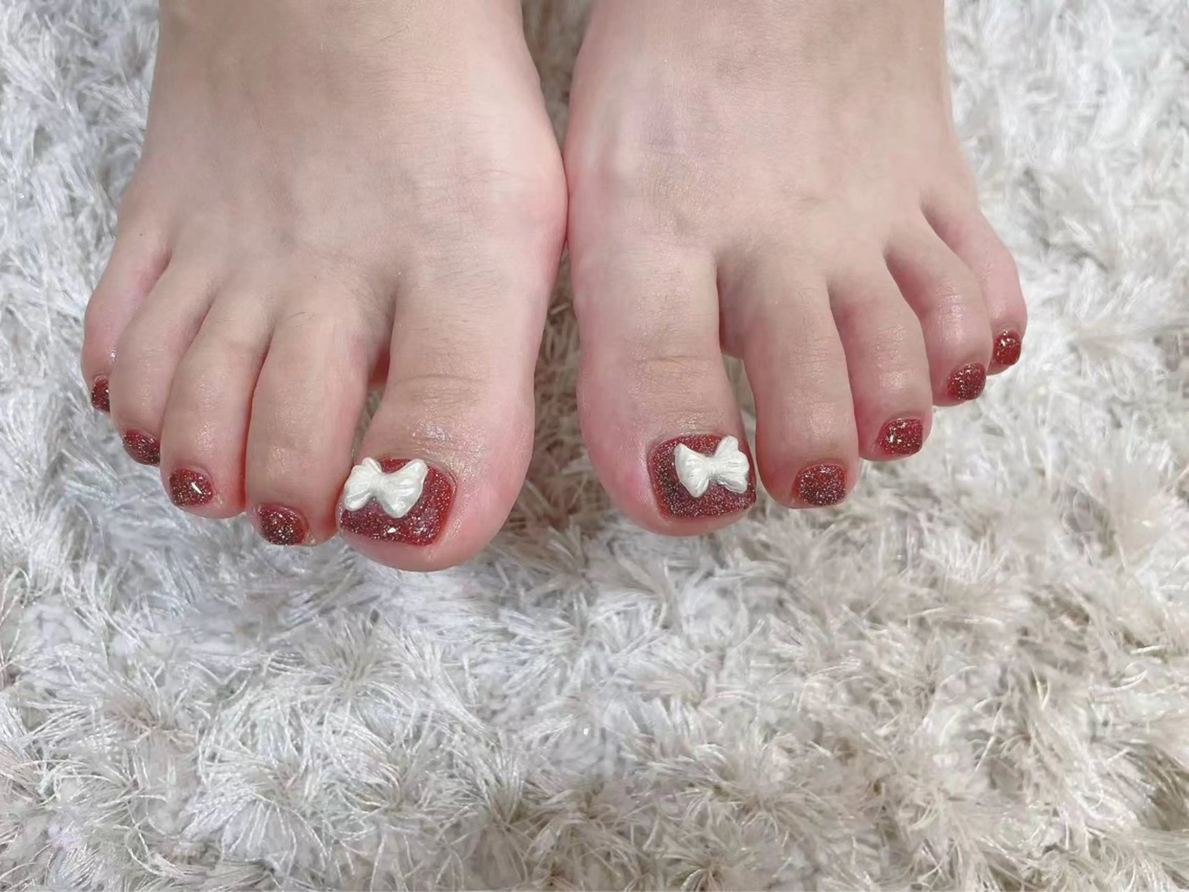 ネイル フットネイル ワンカラーネイル Azel nail 伊野麗のネイルデザイン