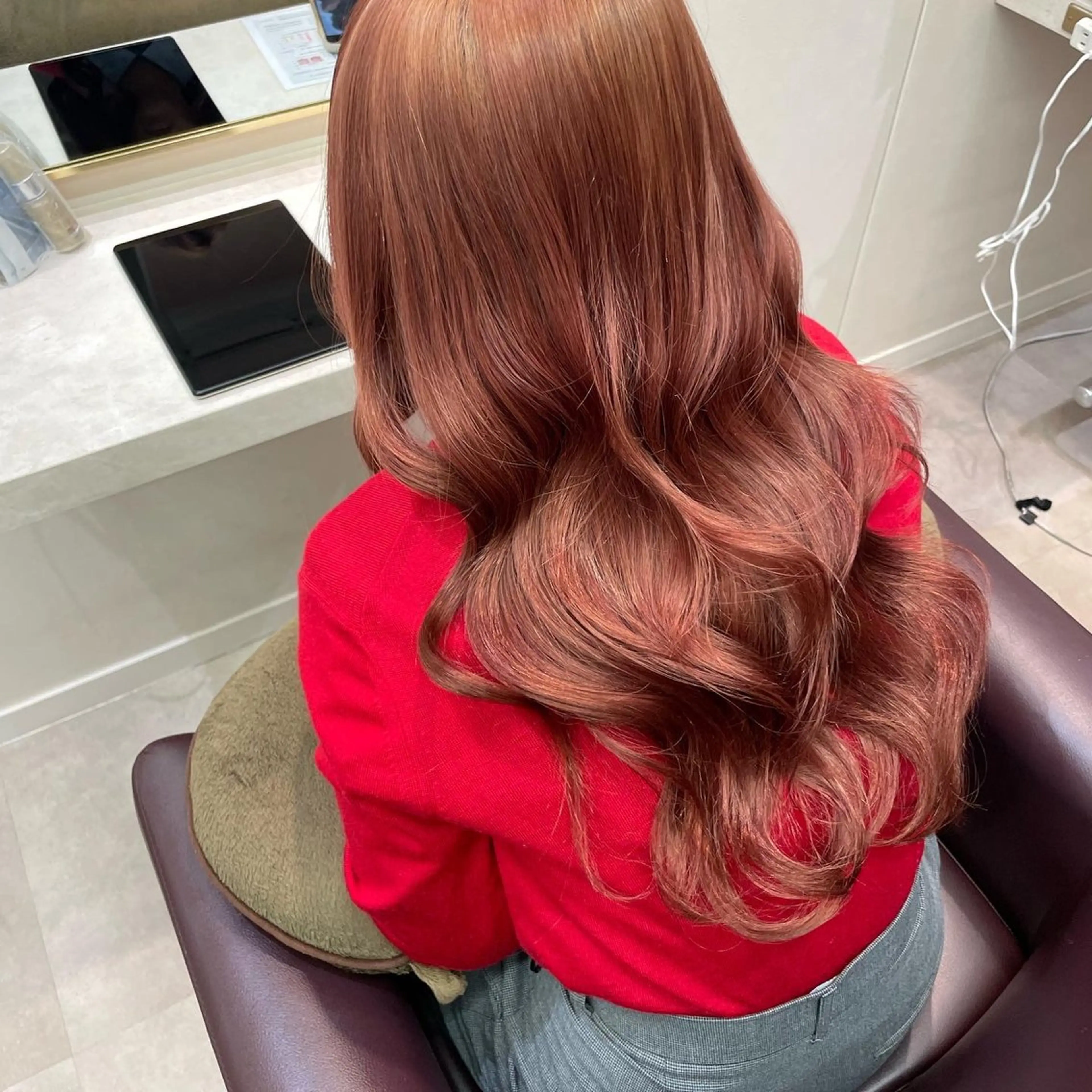 ロング カラー カット ヘアカラー 野町好花 レイヤー/髪質改善のヘアスタイル