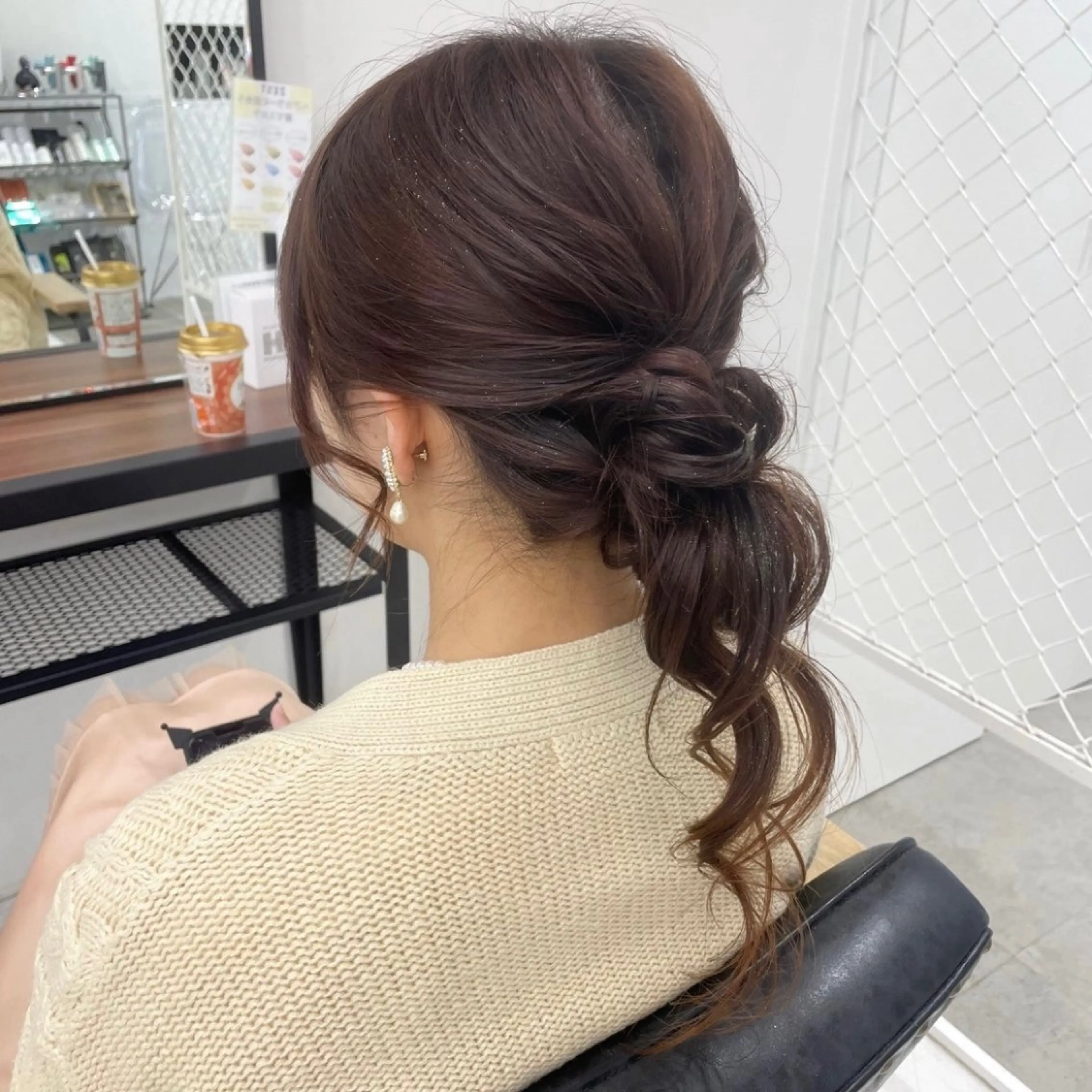 ロング カラー パーマ ヘアアレンジ メンズ mona/ ストレートスタイル✨のヘアスタイル