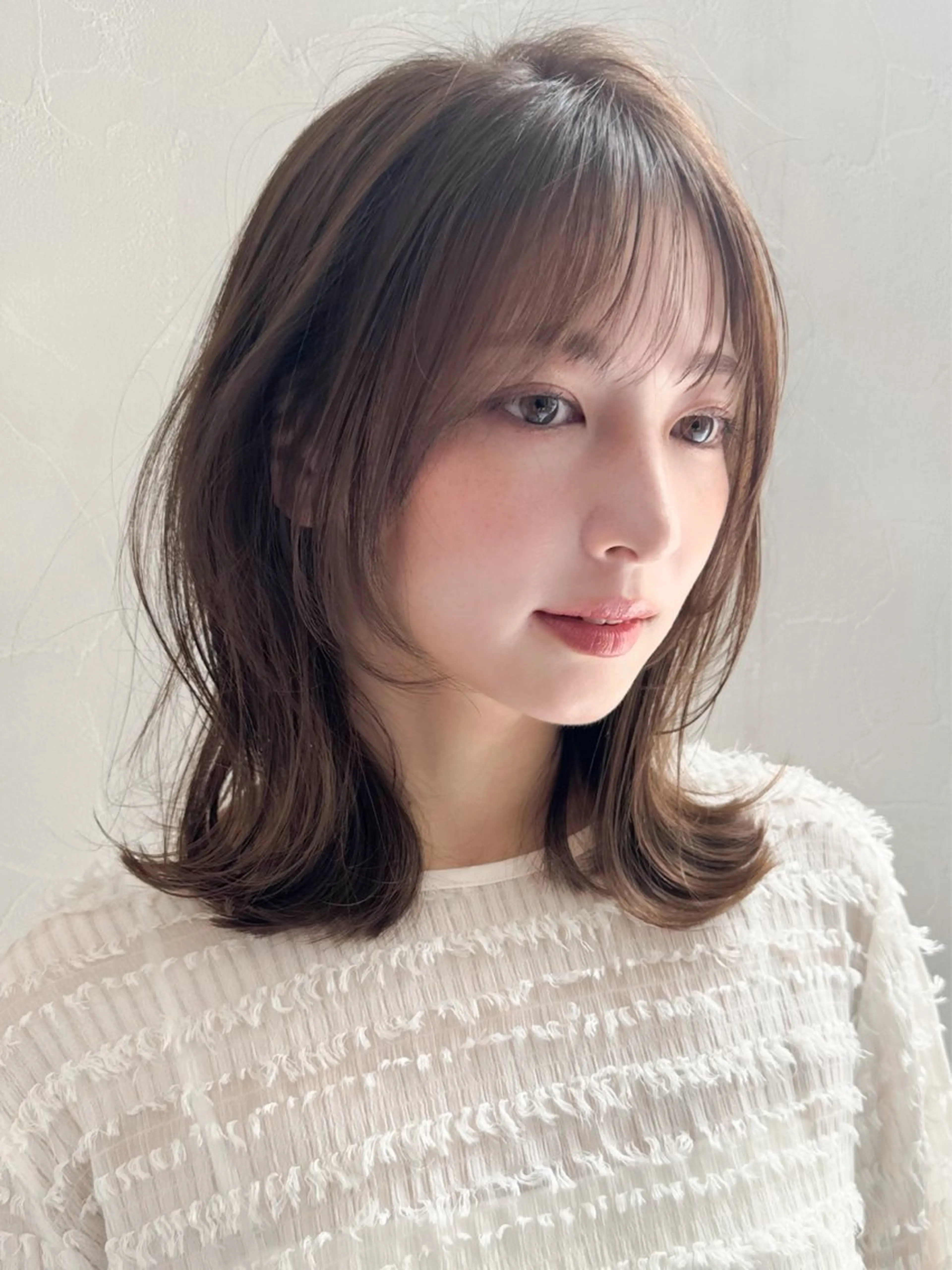 ミディアム カラー 宮本 聖希のヘアスタイル