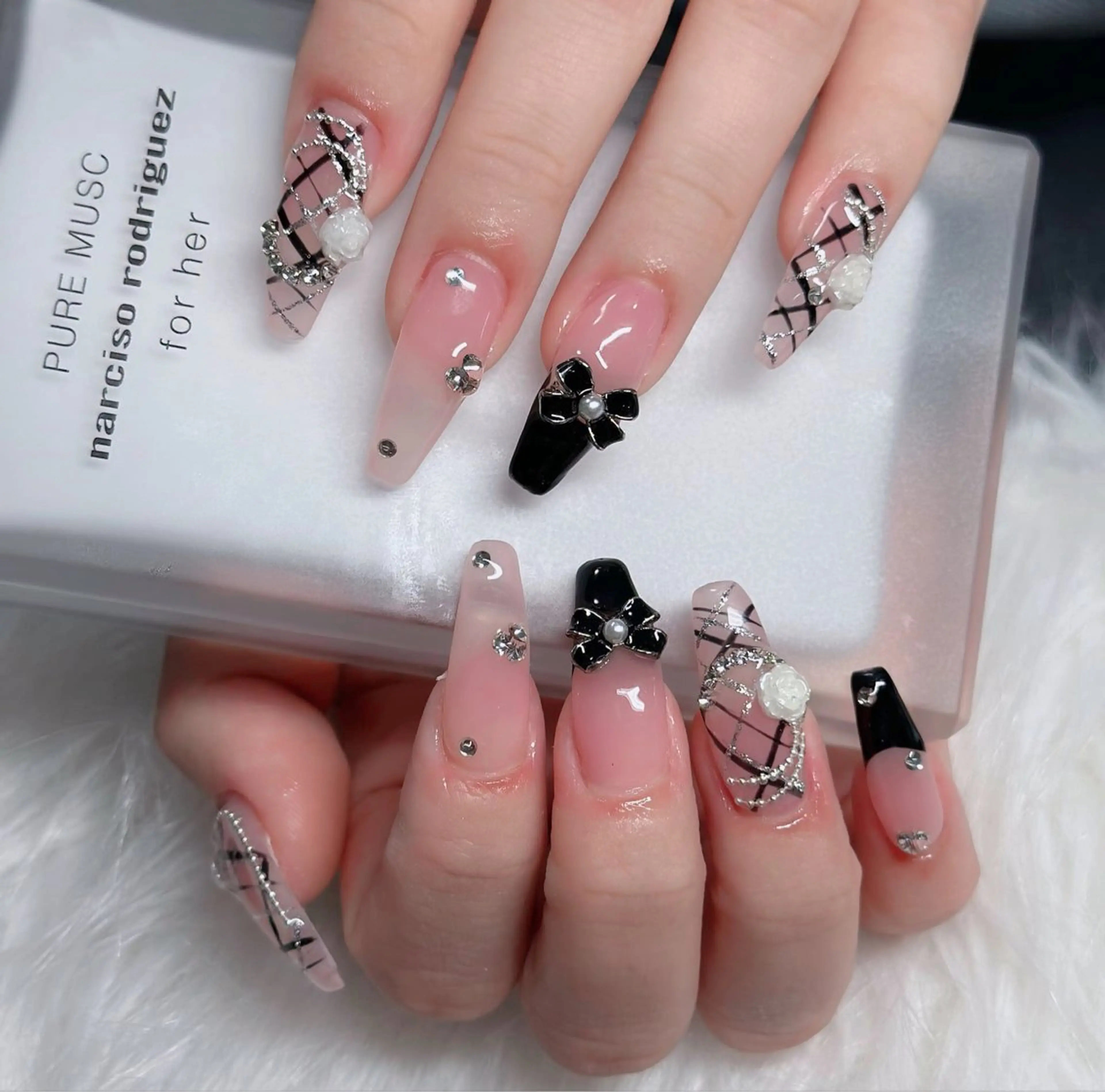 ネイル アートネイル 成人式 ジェルネイル ニュアンスネイル 夏ネイル ハンドネイル neco H.babynailのネイルデザイン