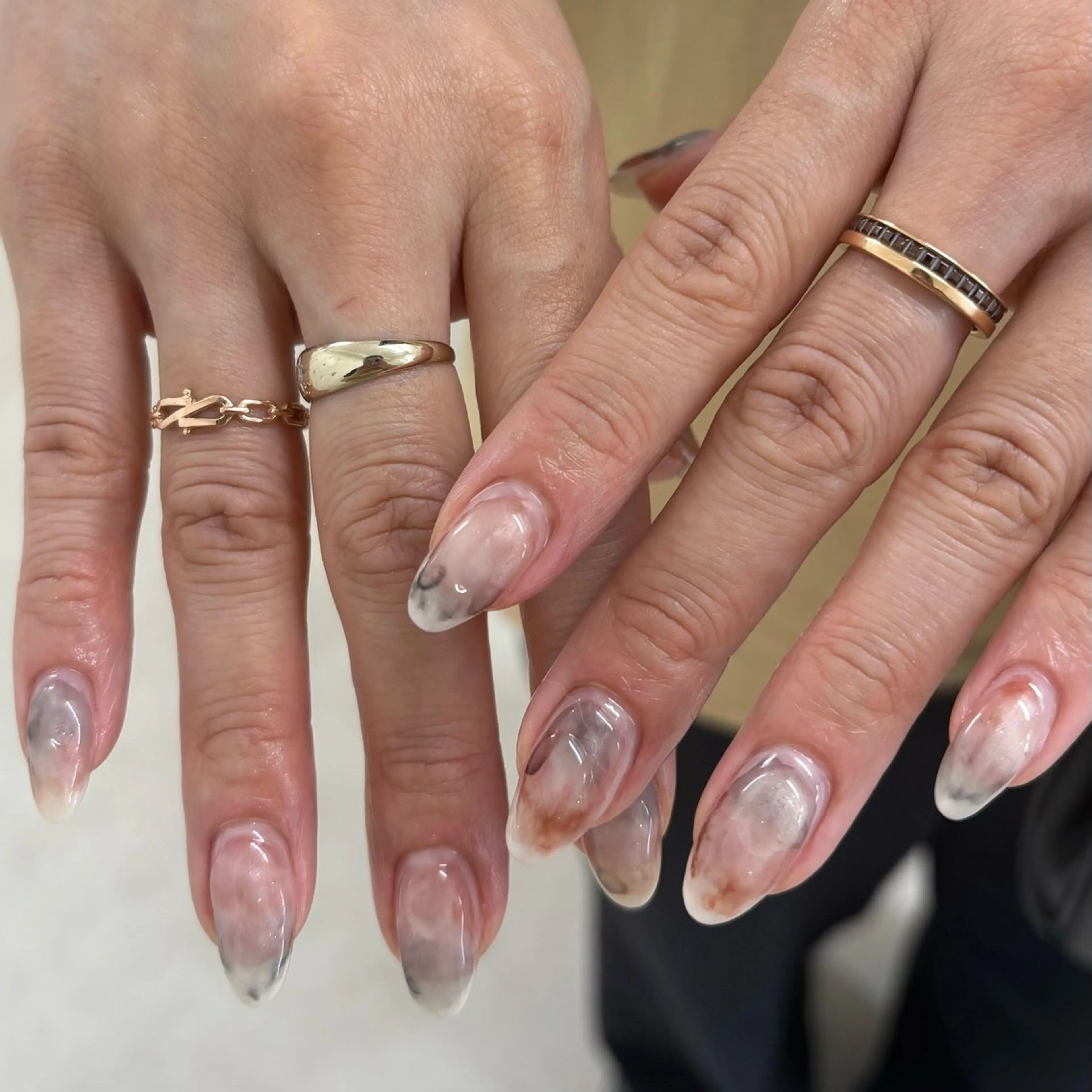 ネイル ニュアンスネイル ハンドネイル filonnail yui_ニュアンスのネイルデザイン