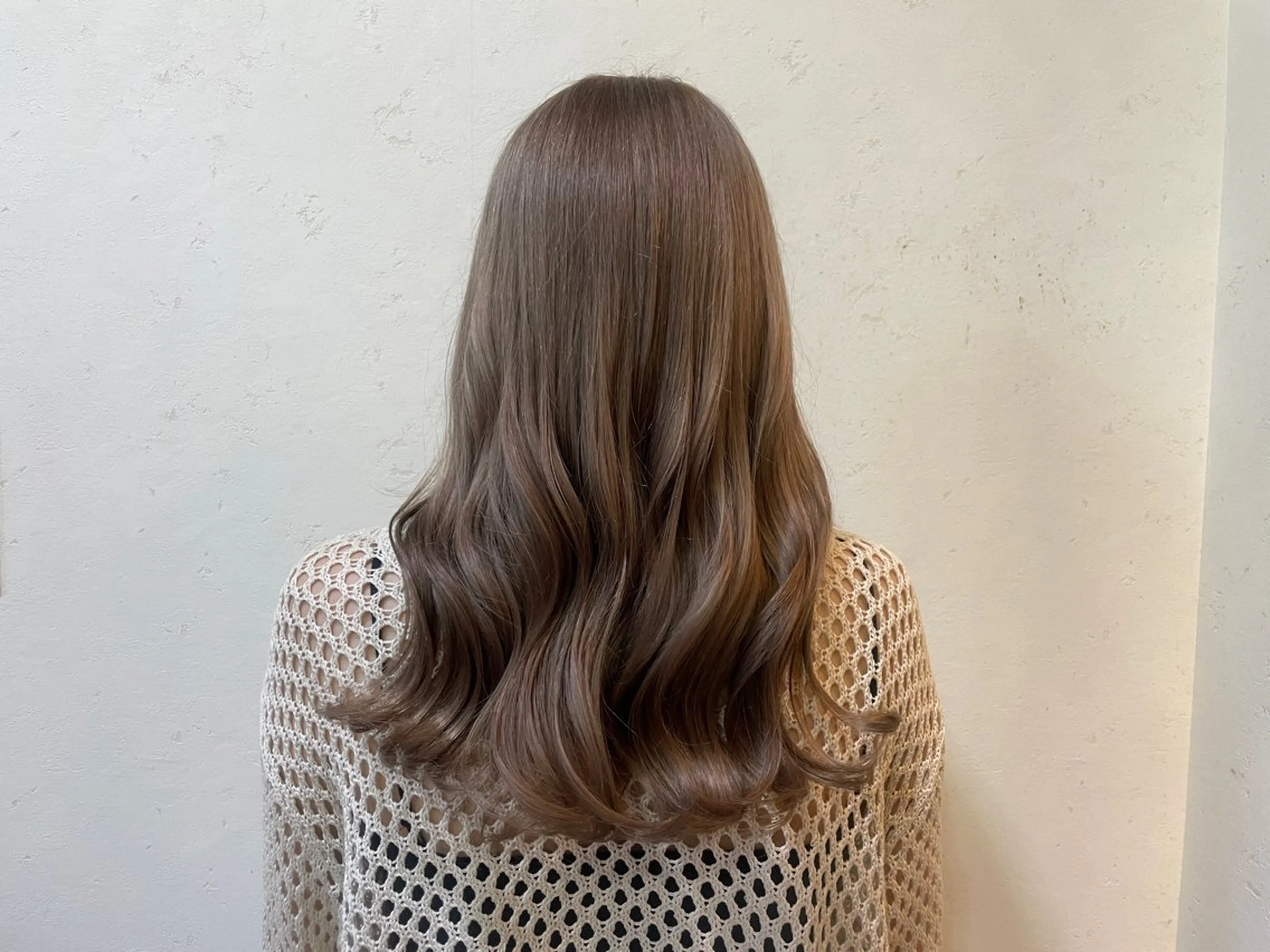 ロング カラー ヘアカラー トリートメント 齋藤 結愛のヘアスタイル