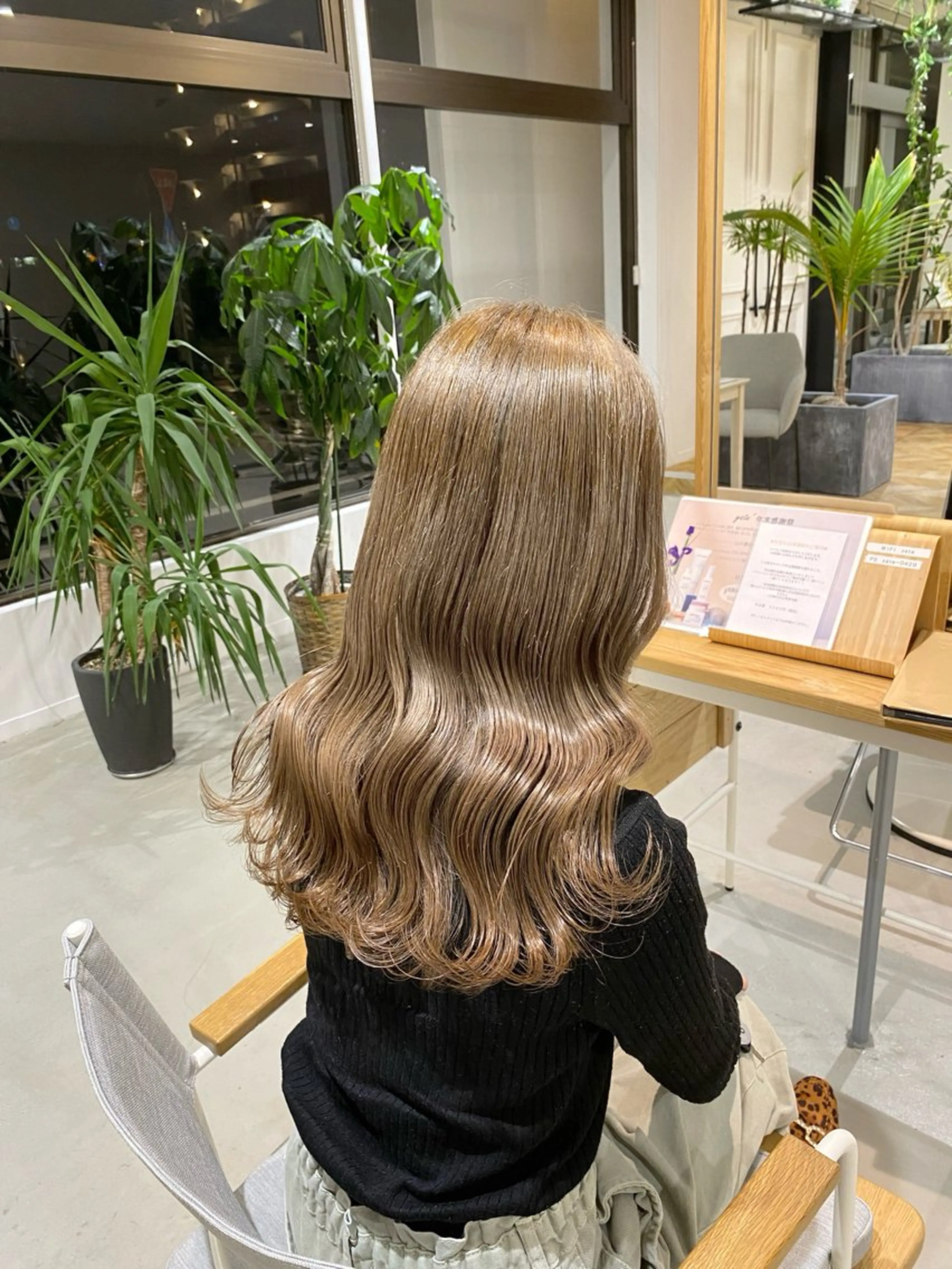 セミロング カラー yate'/ Wカラー/小出捷也のヘアスタイル