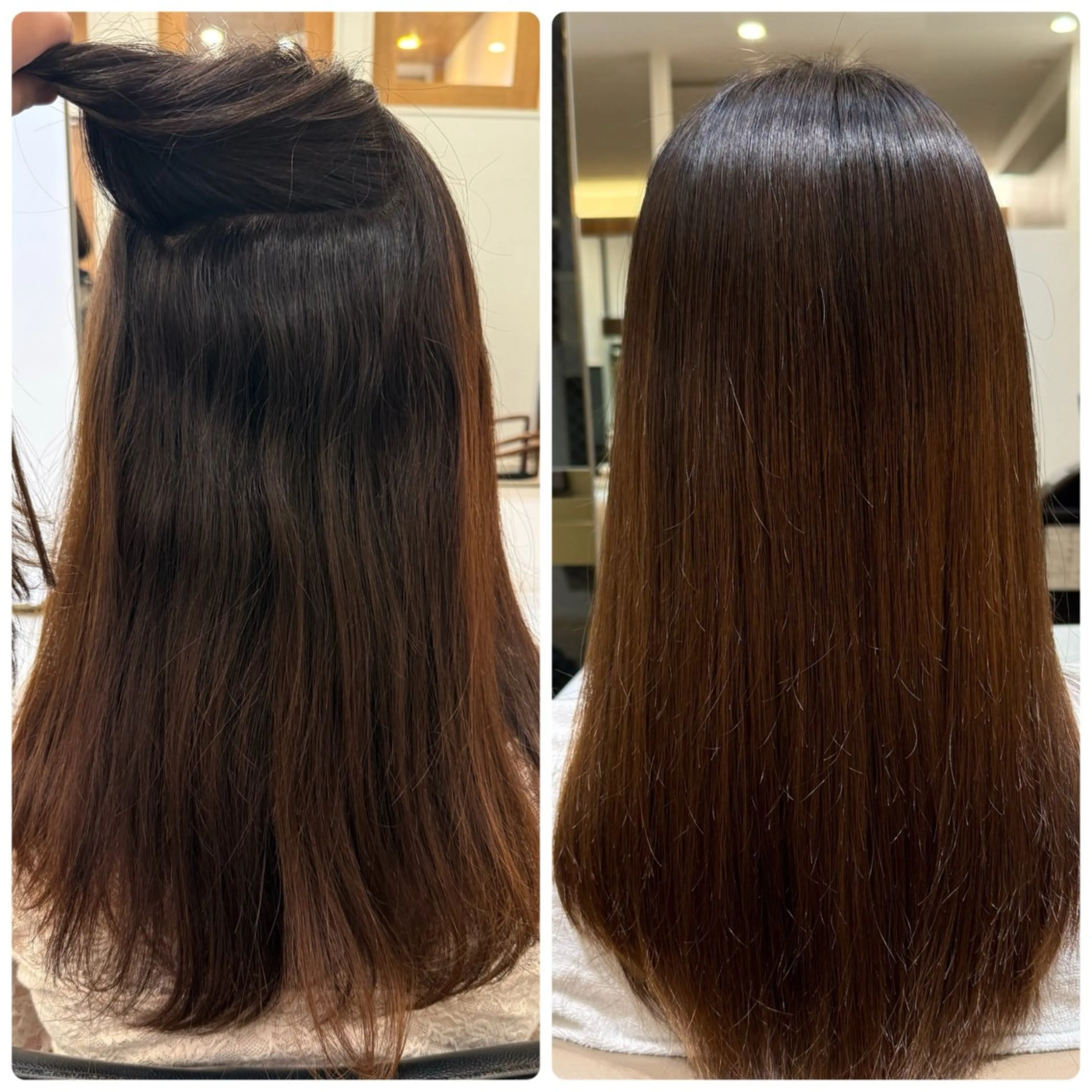 パーマ 縮毛矯正 橋本 萌叶のヘアスタイル