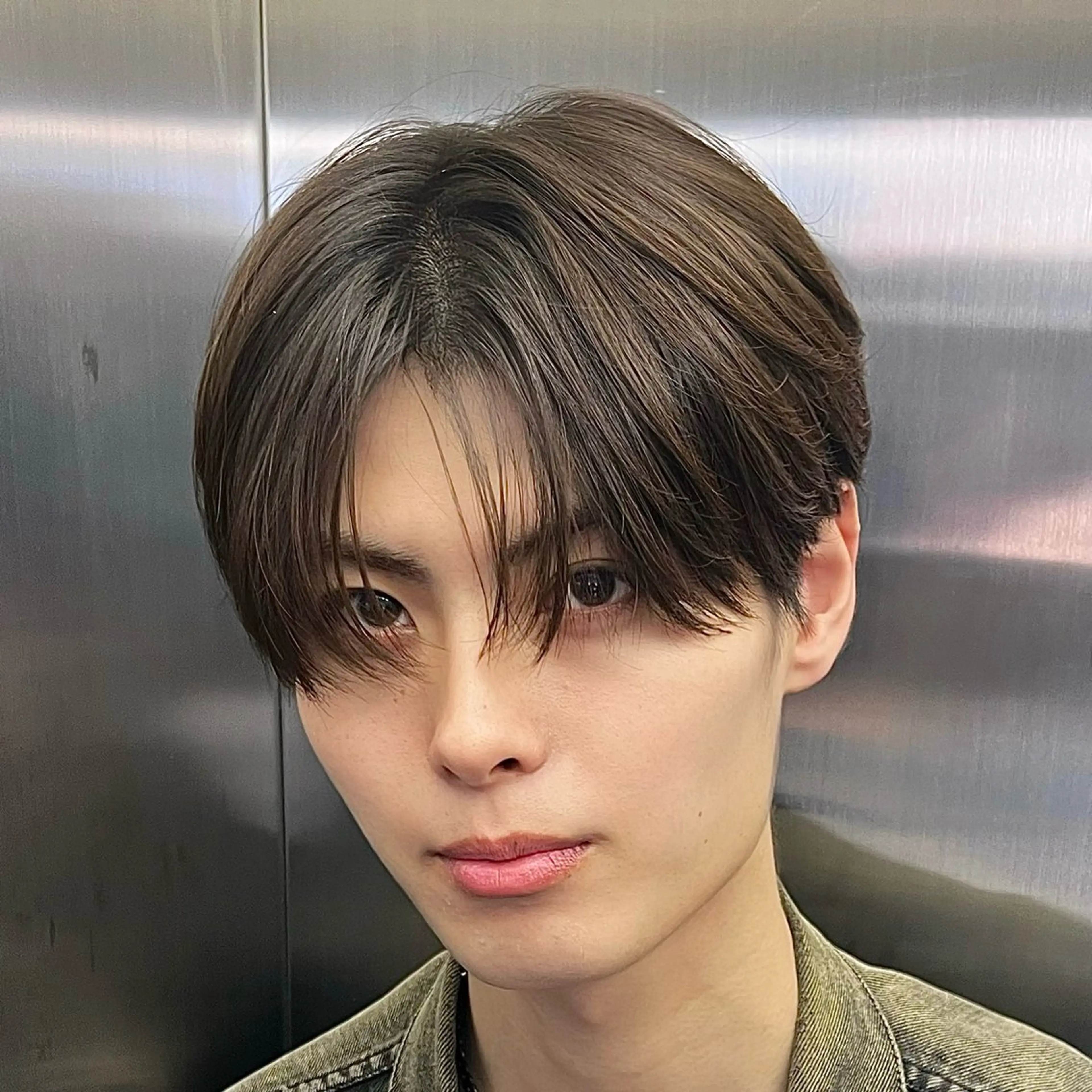 メンズ メンズ韓国風 【メンズ特化⚡️】 曲がる矯正/千原涼麻のヘアスタイル