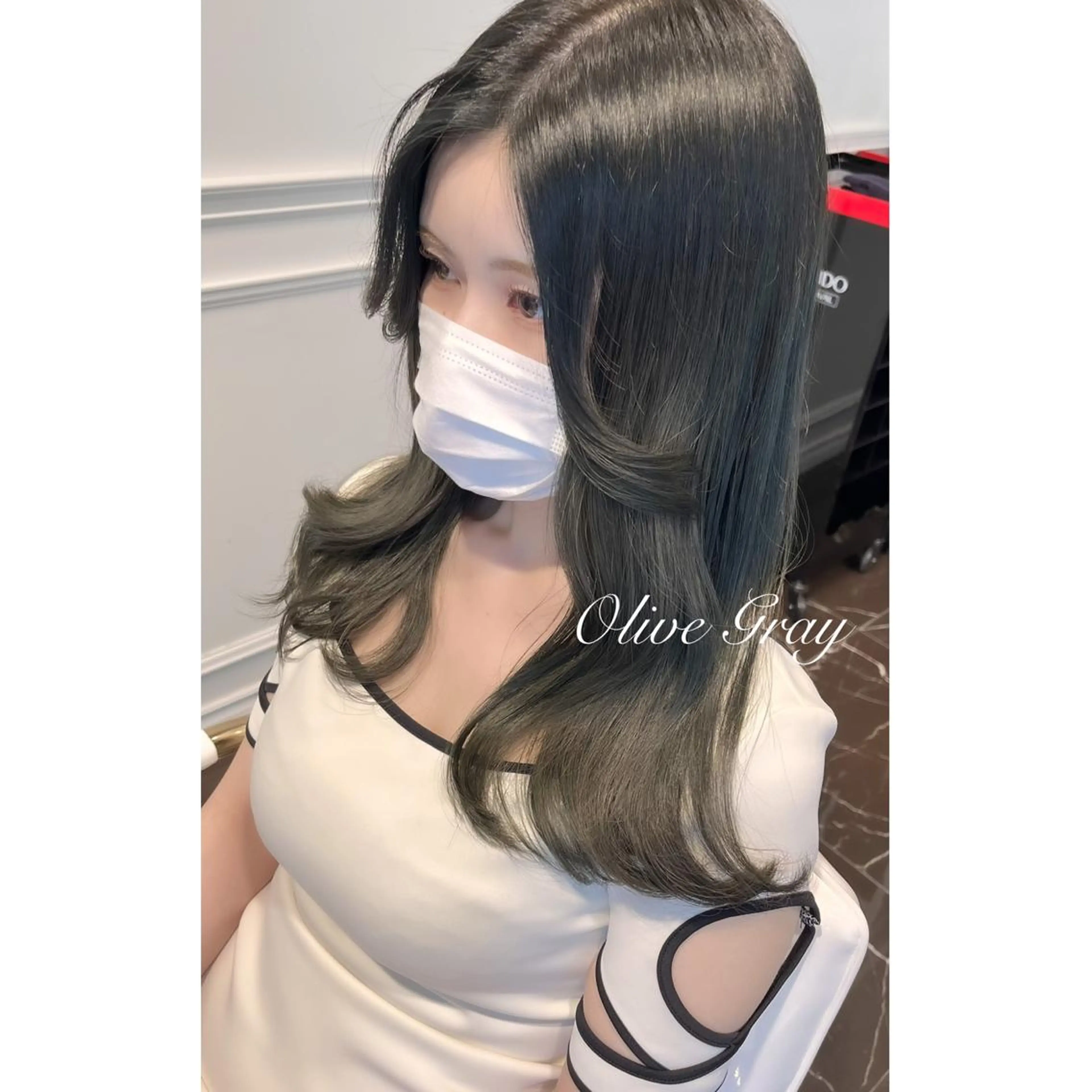 ロング カラー ブリーチ ヘアカラー miyu /トレンド カラー×艶髪のヘアスタイル