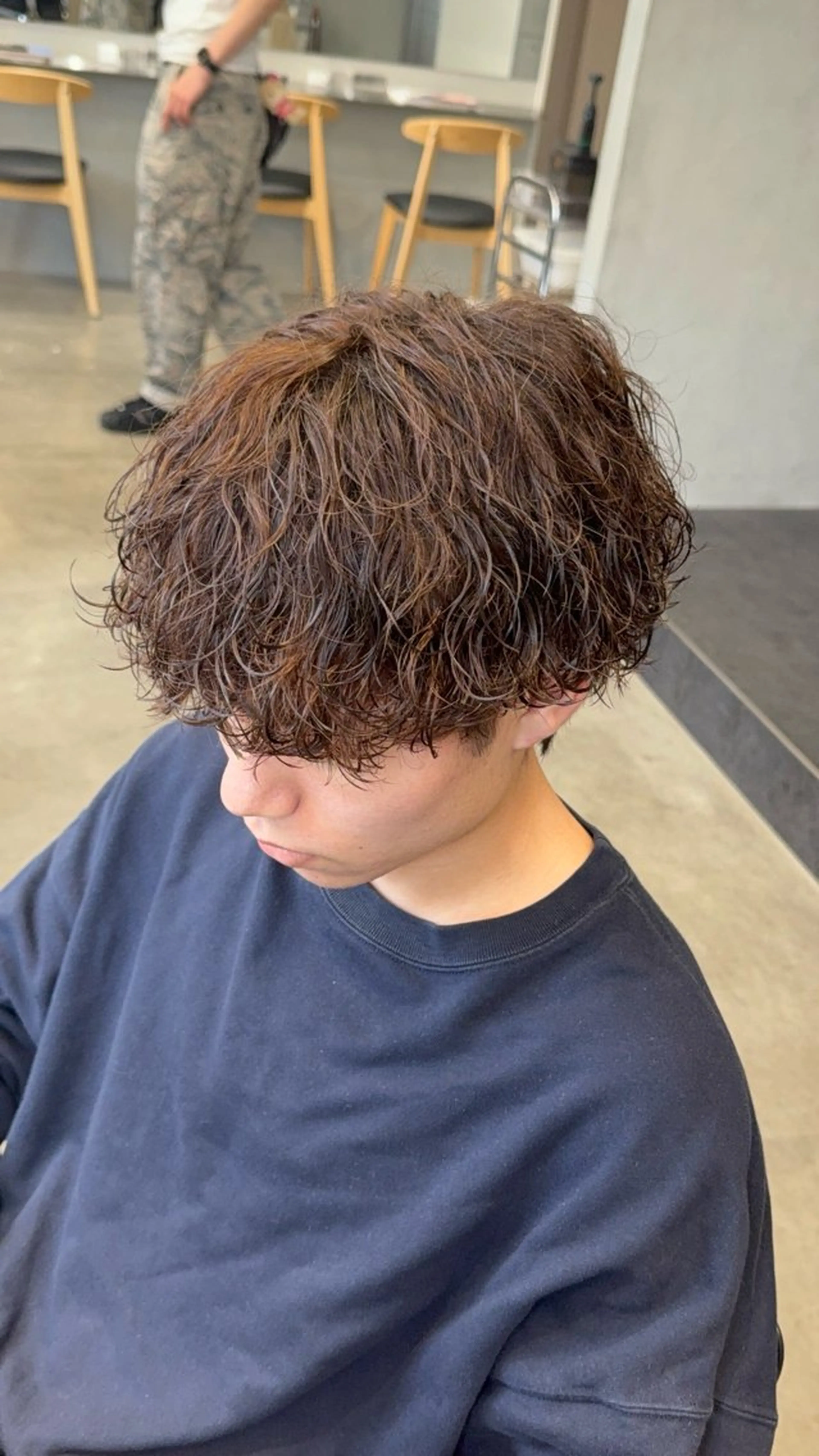 ショート パーマ カット パーマ fifth 児玉達哉 当日予約🙆のヘアスタイル