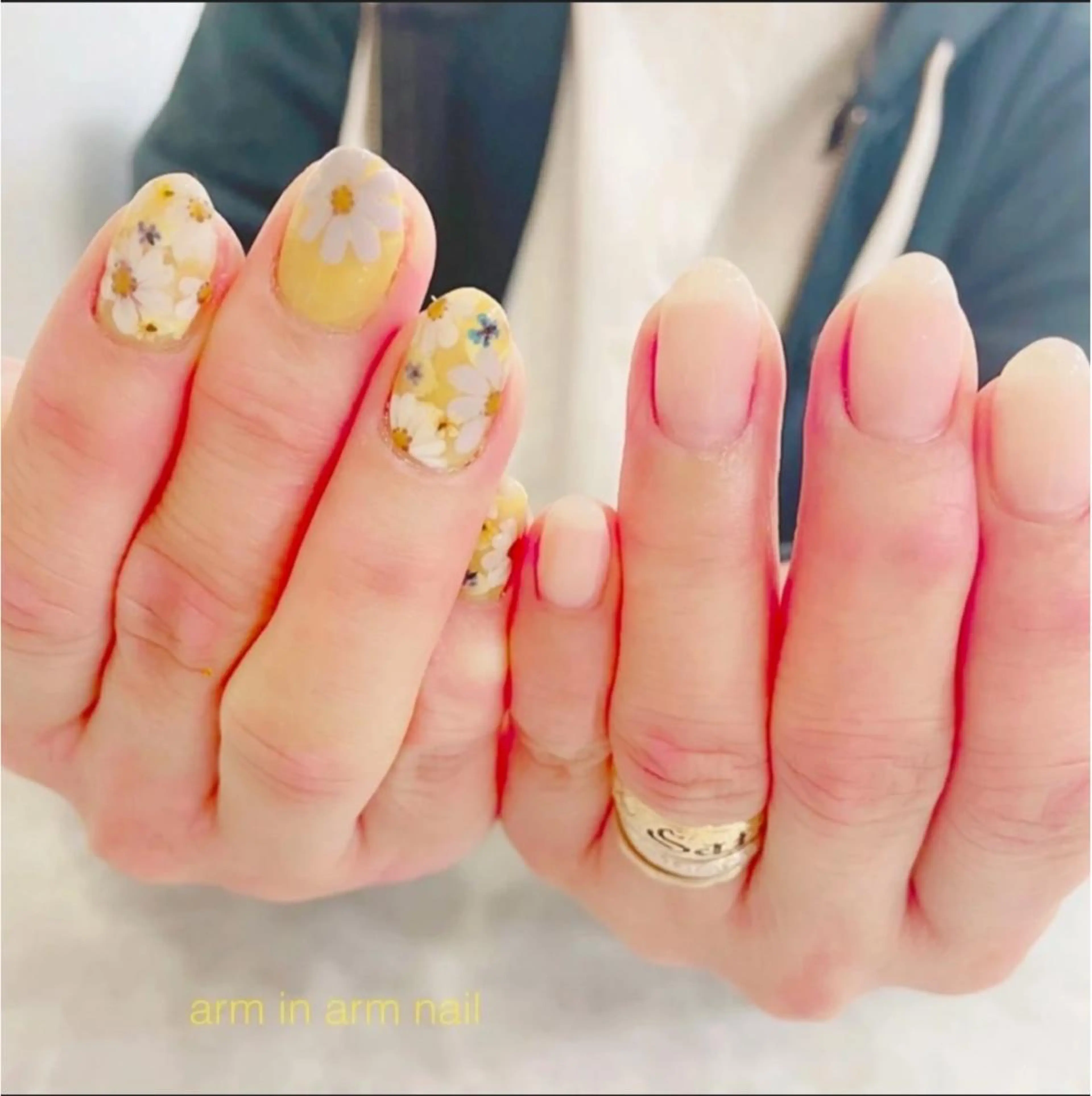 ネイル arm in arm ︎✿Yamamotoのマツエク・マツパデザイン