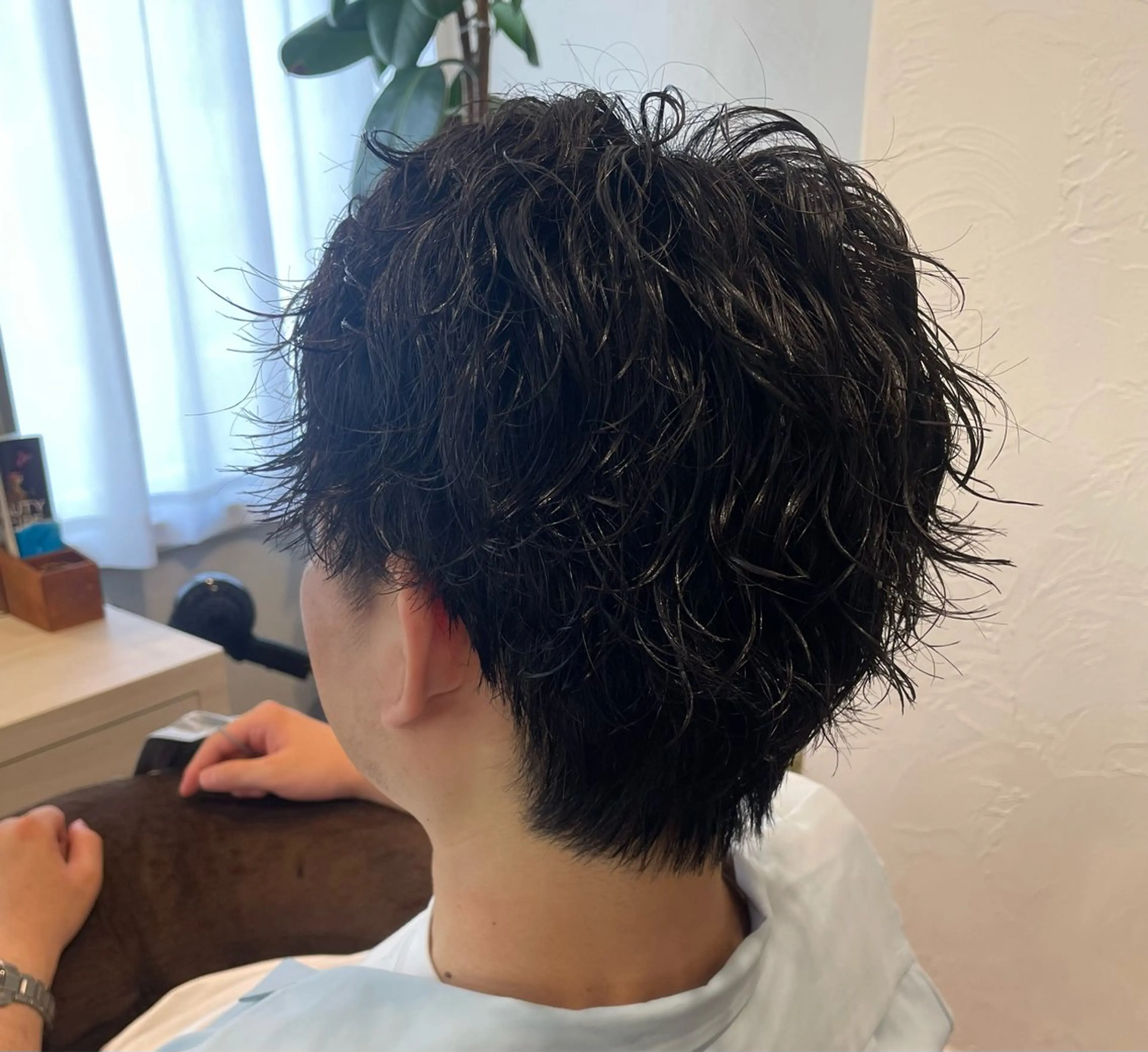 メンズ カット パーマ トリートメント 🍊美容室TU. LUCE／コン🍊のヘアスタイル