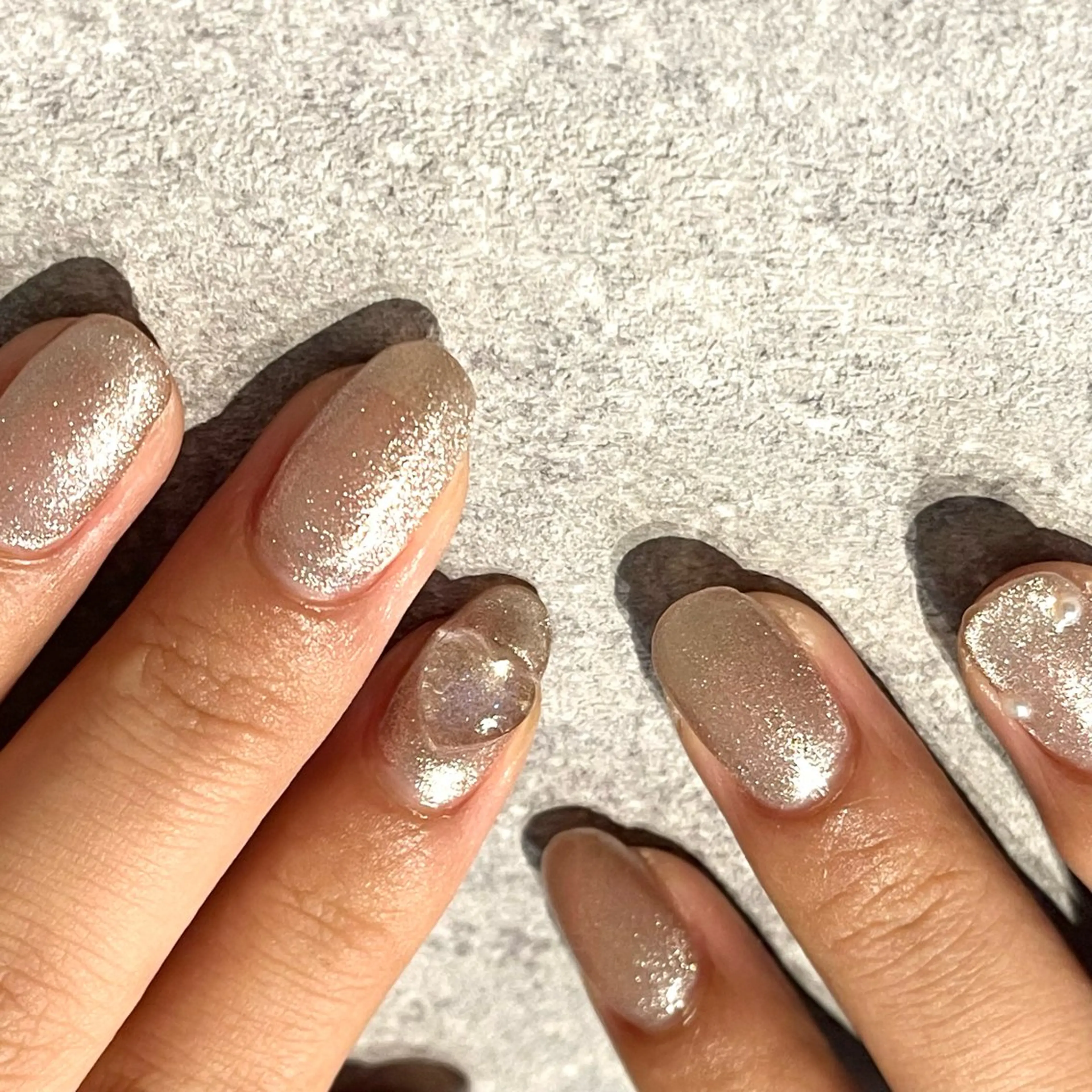 ネイル クリアネイル nail room Hotori.のネイルデザイン