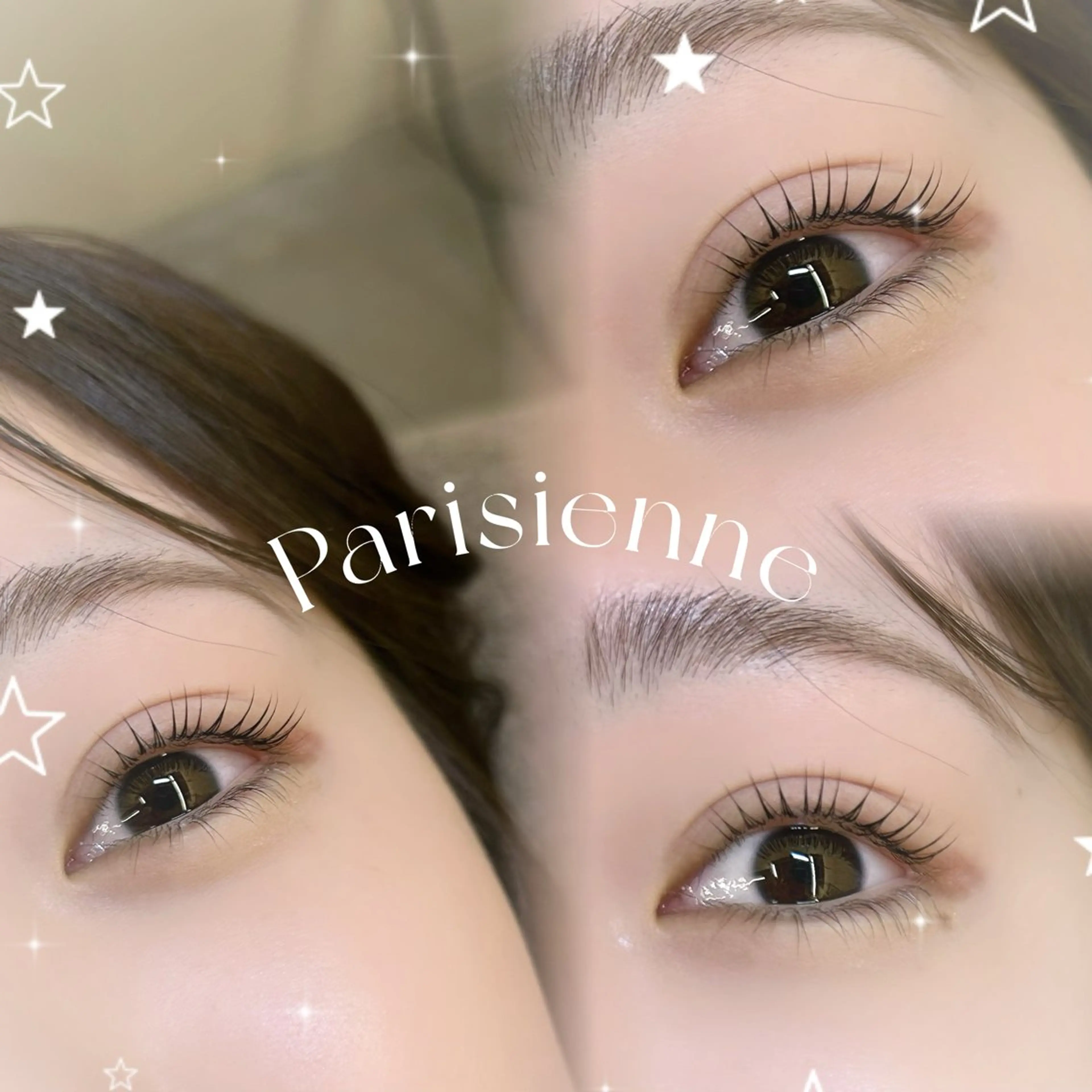 マツエク・マツパ パリジェンヌラッシュリフト 一重×まつ毛パーマ SUNNY 二俣川 yuri🌷のマツエク・マツパデザイン