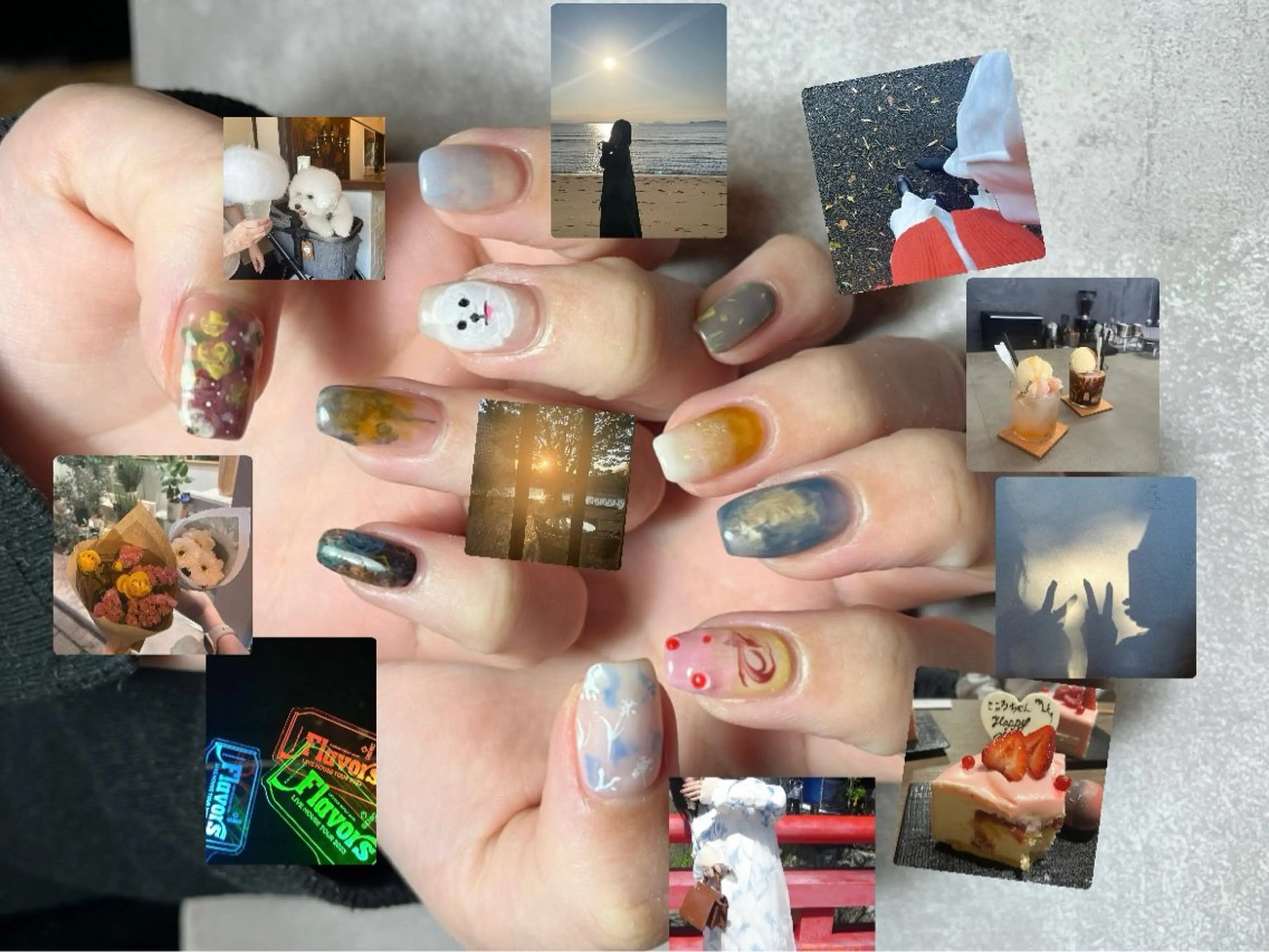 ネイル ハンドネイル アトリエ ○△□のネイルデザイン