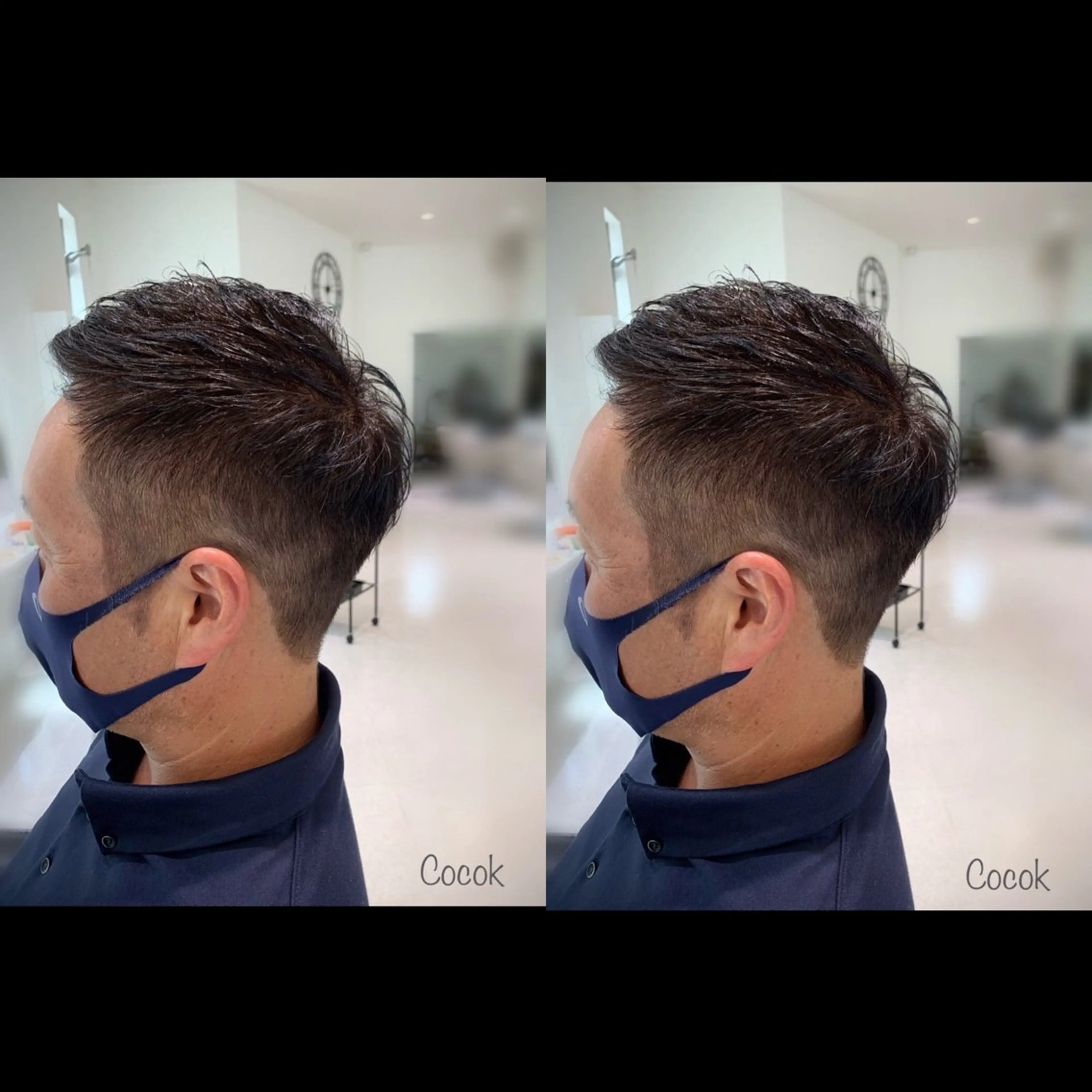 ショート カラー メンズ アッシュ ショートヘア 【20時〜22時】 KENのヘアスタイル